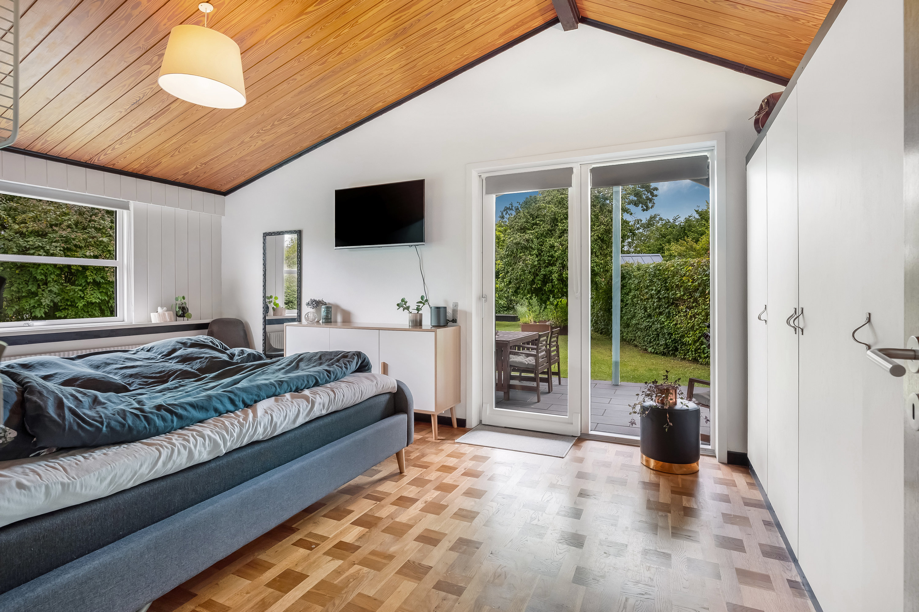 Fremhævet soveværelse billede i fuldskærmstilstand. Billede af Kimsvej 9, 7500 Holstebro