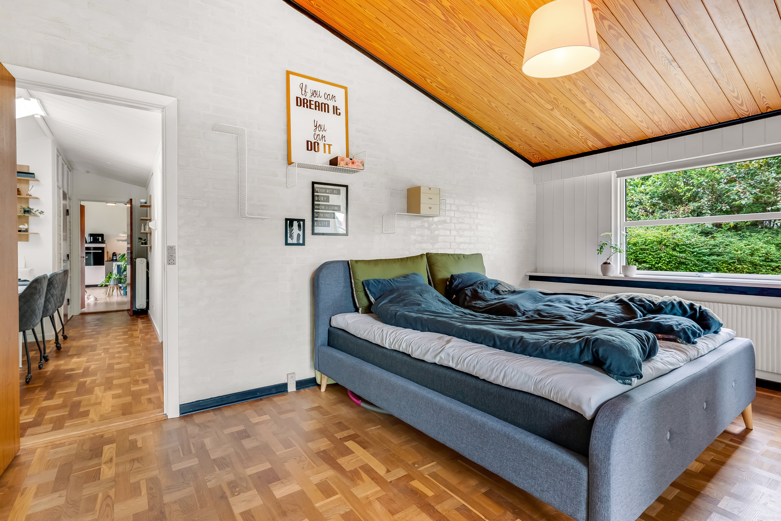 Fremhævet soveværelse billede i fuldskærmstilstand. Billede af Kimsvej 9, 7500 Holstebro