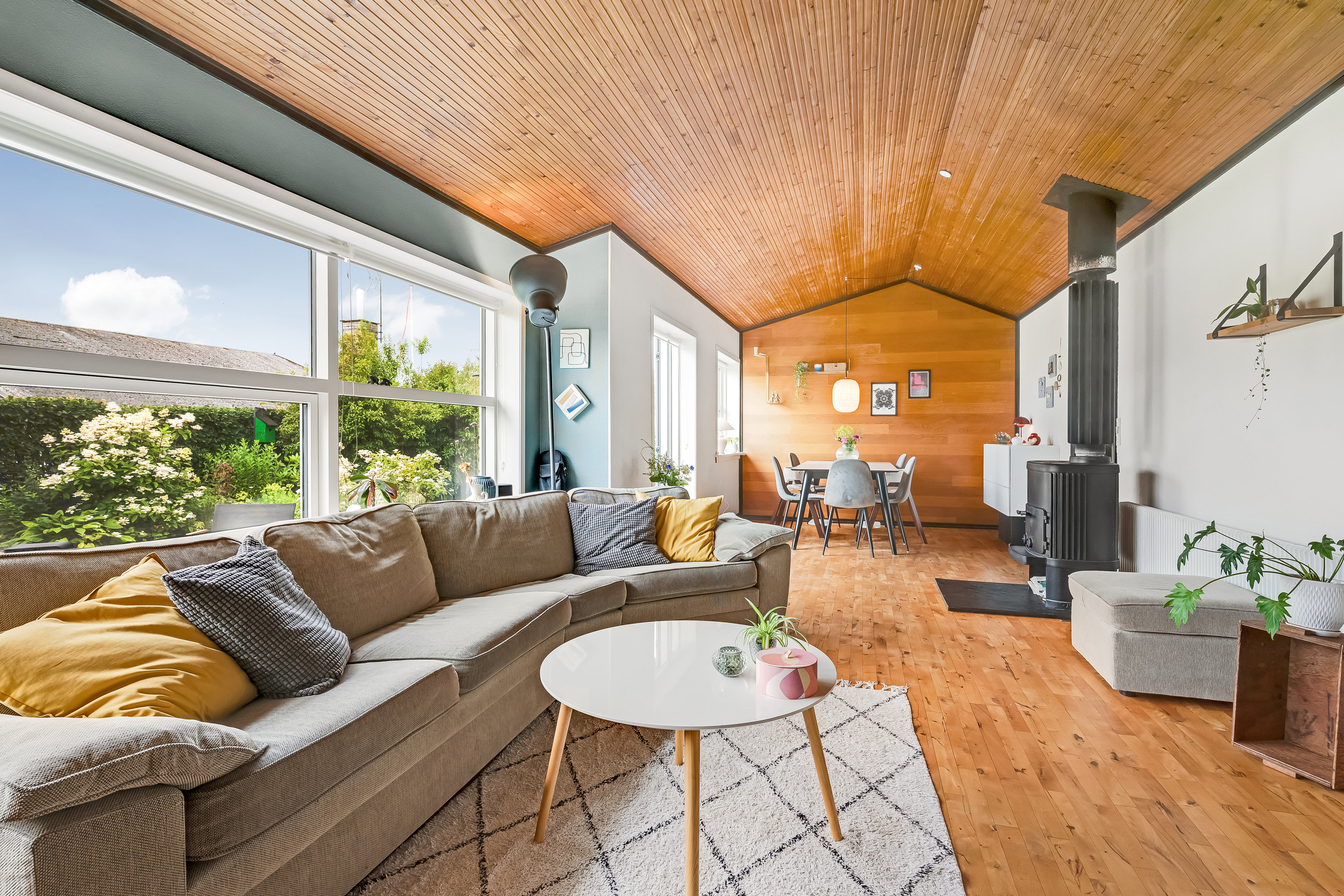 Fremhævet stue billede i fuldskærmstilstand. Billede af Kimsvej 9, 7500 Holstebro