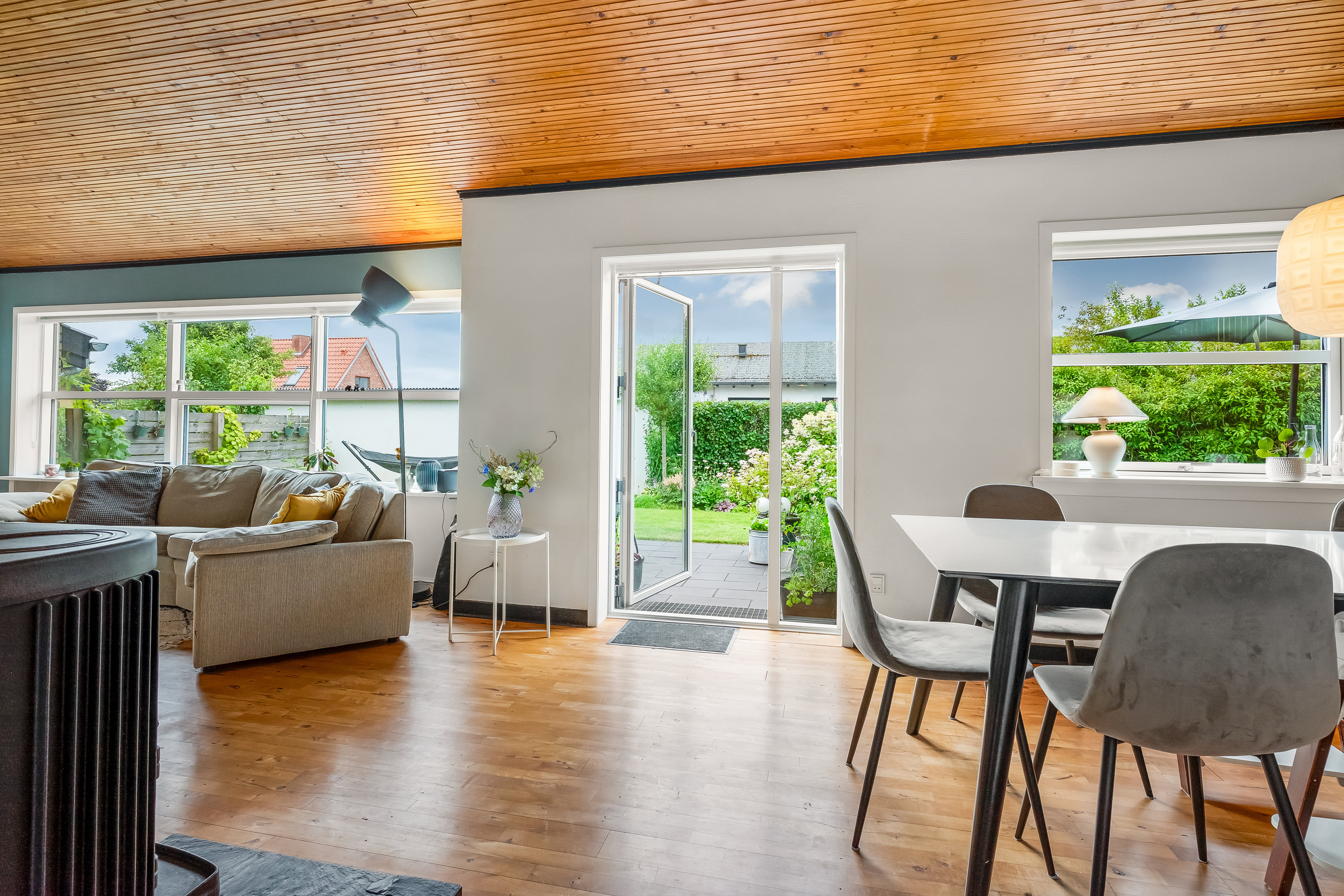 Fremhævet stue billede i fuldskærmstilstand. Billede af Kimsvej 9, 7500 Holstebro