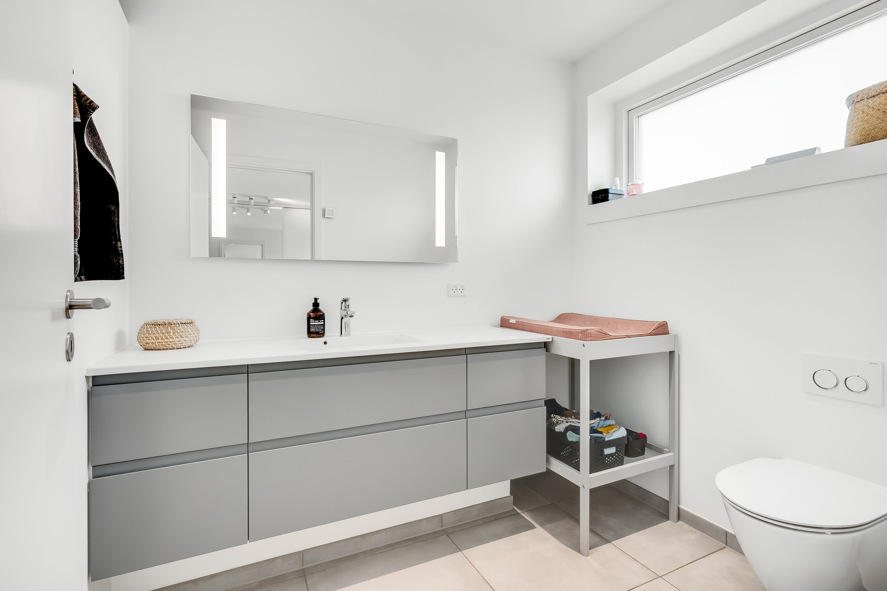 Fremhævet badeværelse billede i fuldskærmstilstand. Billede af Hvalfisken 1, Mejrup, 7500 Holstebro