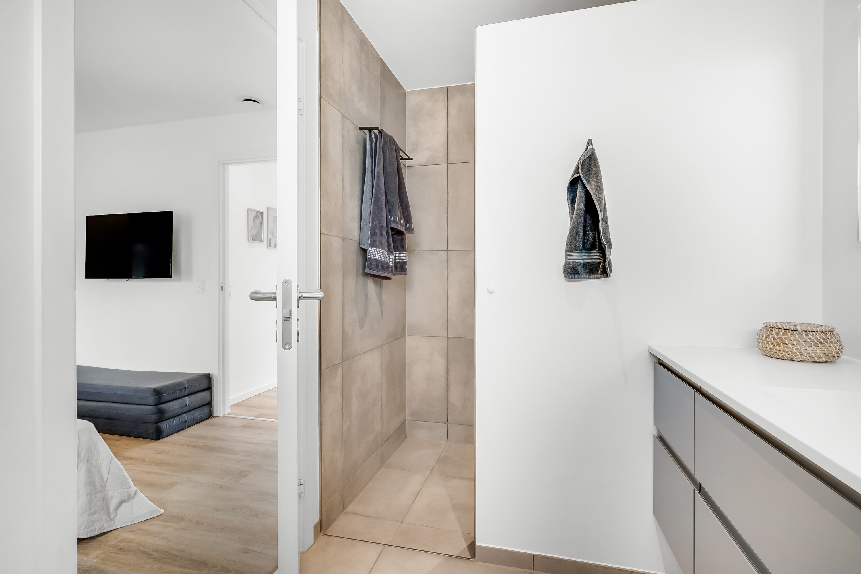 Fremhævet badeværelse billede i fuldskærmstilstand. Billede af Hvalfisken 1, Mejrup, 7500 Holstebro