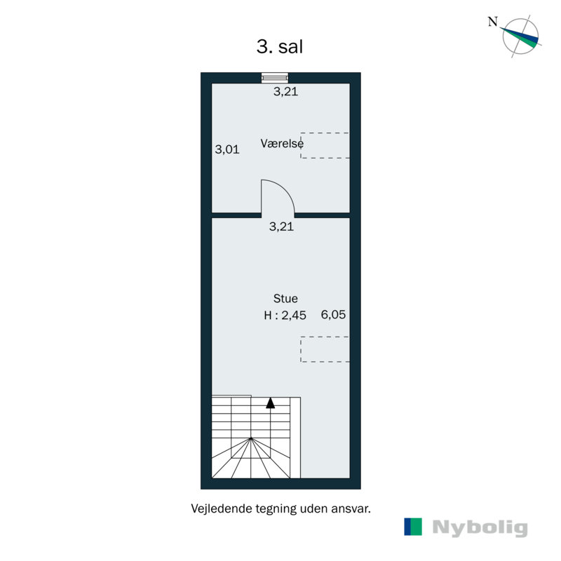 Plantegninger billede af Skibbrogade 31, 2., 6100 Haderslev