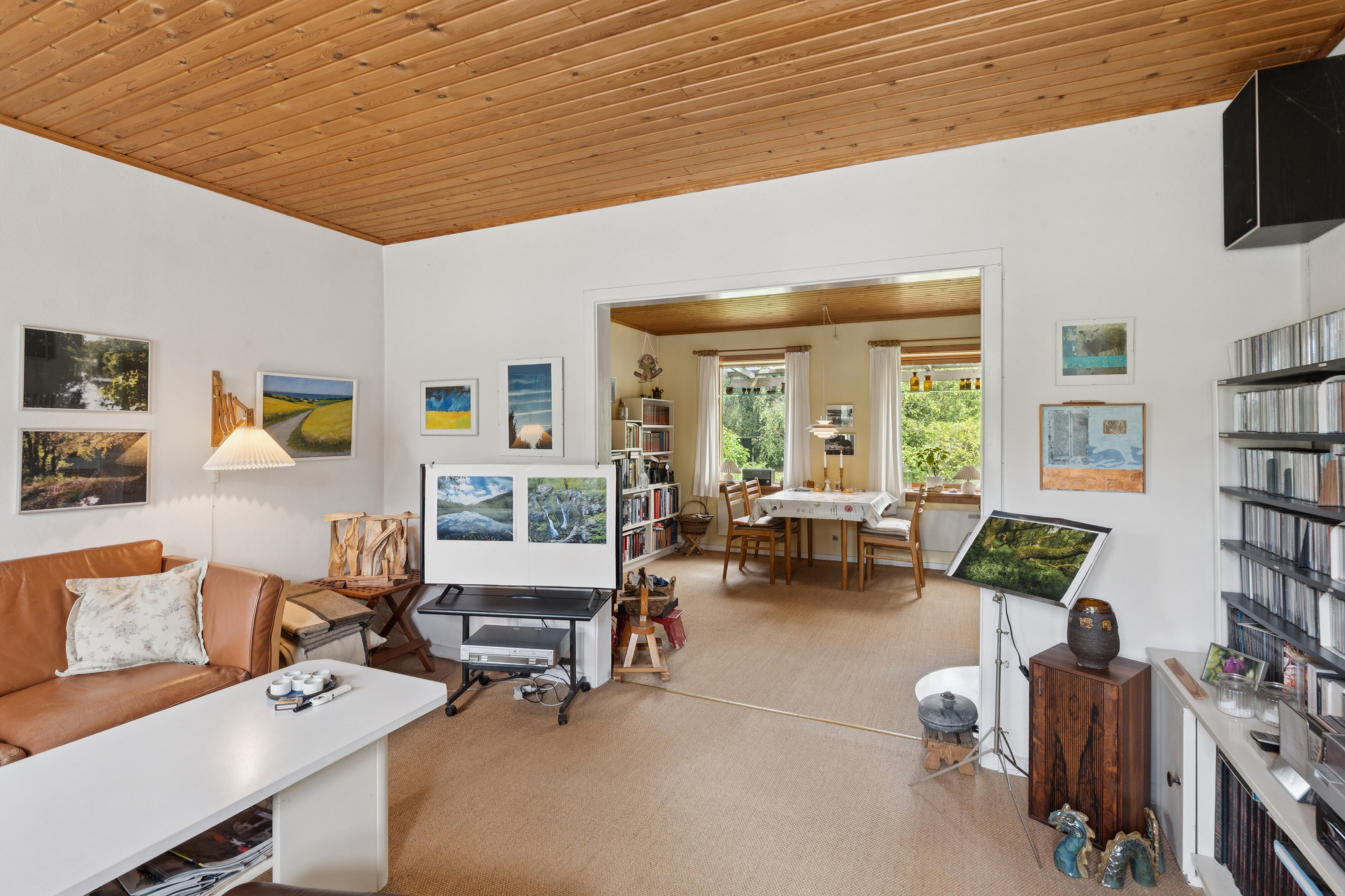 Fremhævet stue billede i fuldskærmstilstand. Billede af Moltkesvej 37, 4690 Haslev