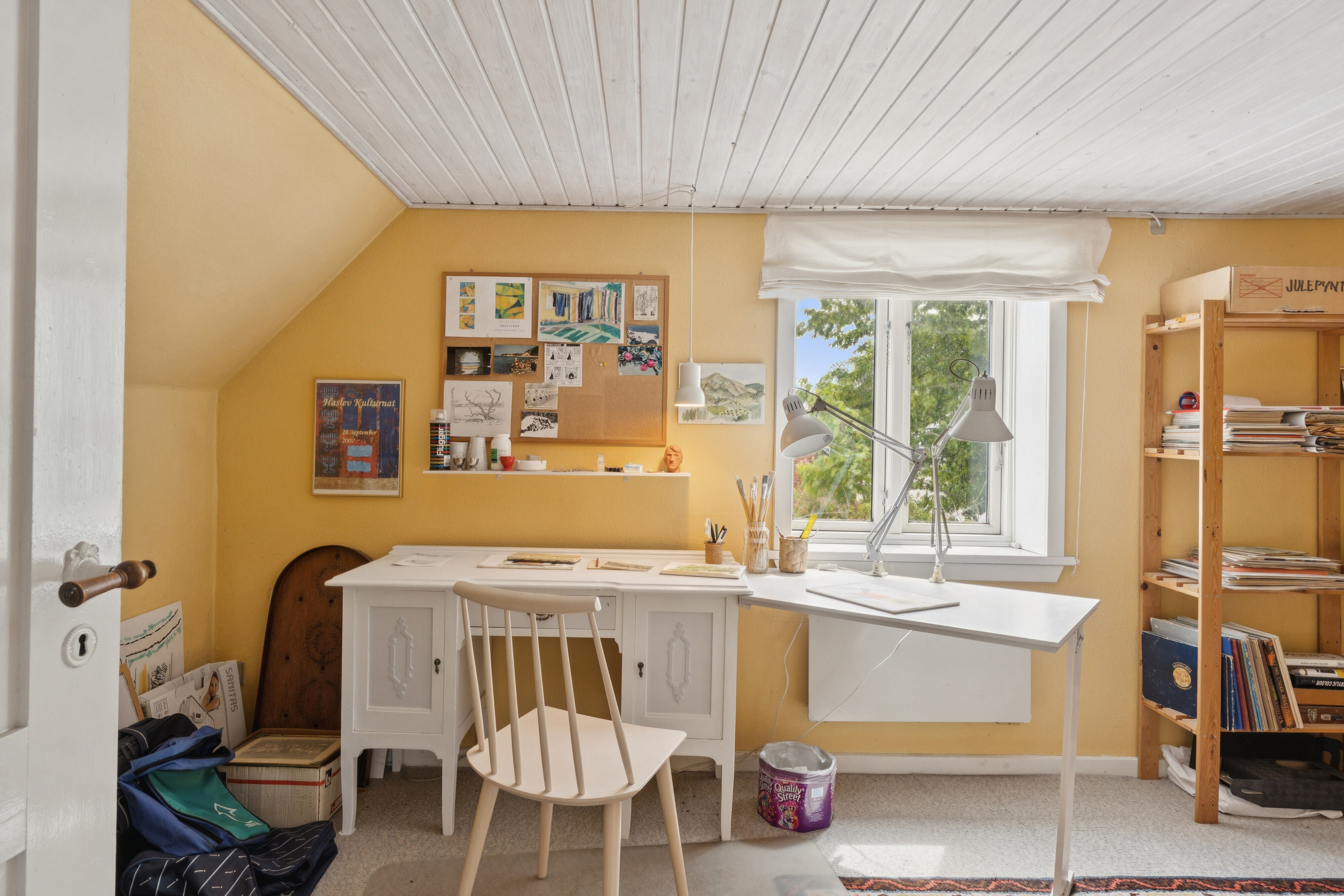 Fremhævet arbejdsværelse billede i fuldskærmstilstand. Billede af Moltkesvej 37, 4690 Haslev