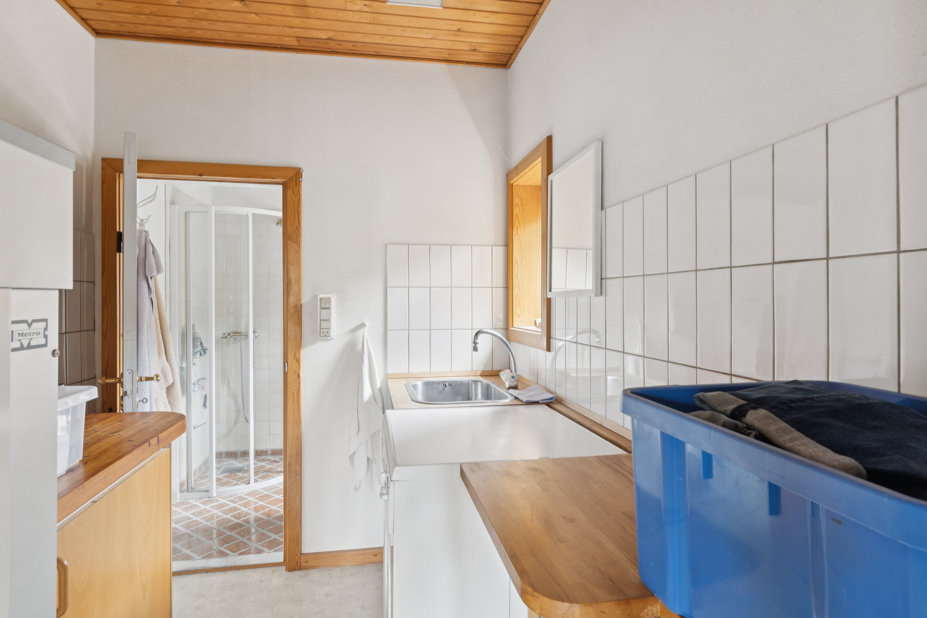 Fremhævet badeværelse billede i fuldskærmstilstand. Billede af Moltkesvej 37, 4690 Haslev