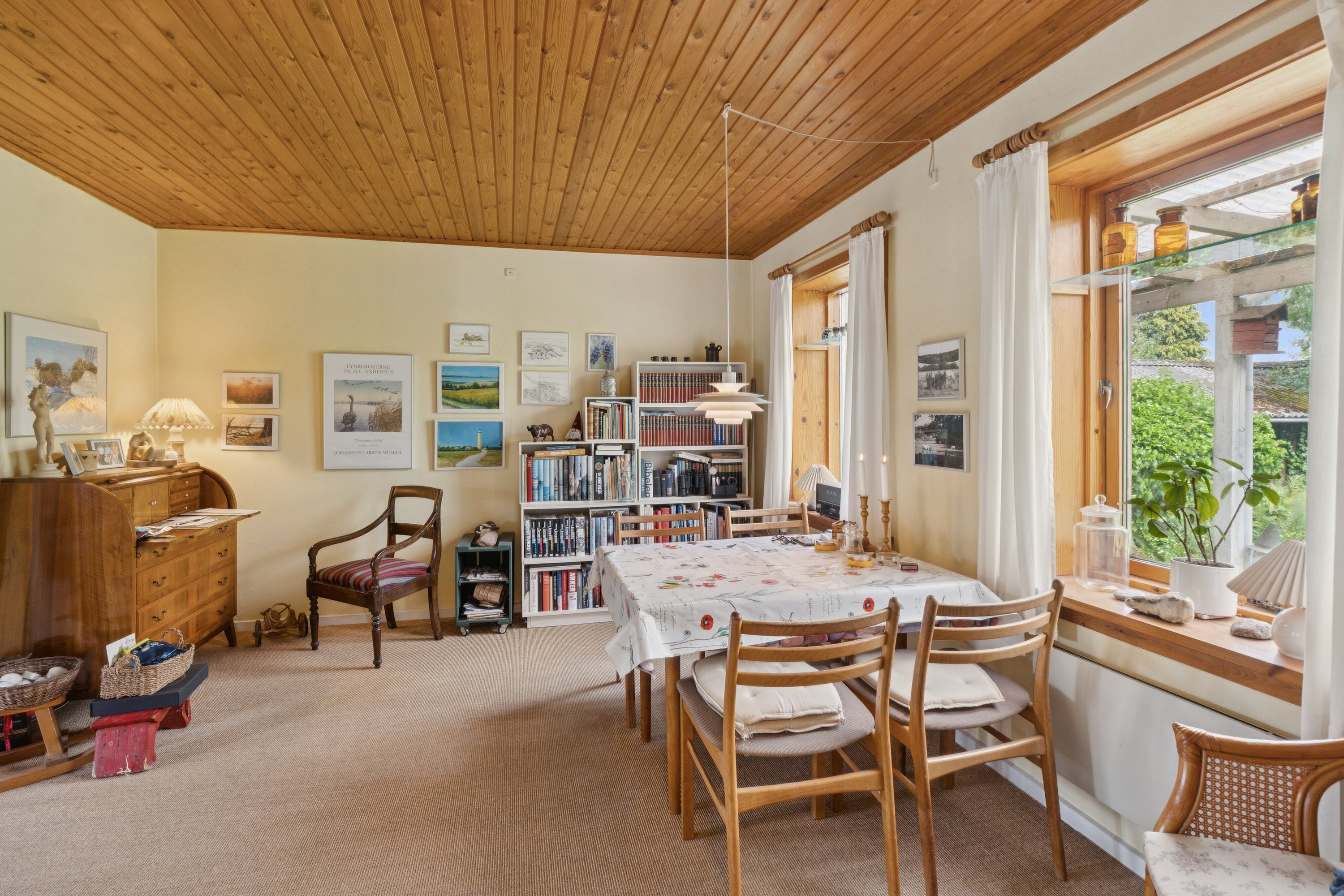 Fremhævet spisestue billede i fuldskærmstilstand. Billede af Moltkesvej 37, 4690 Haslev