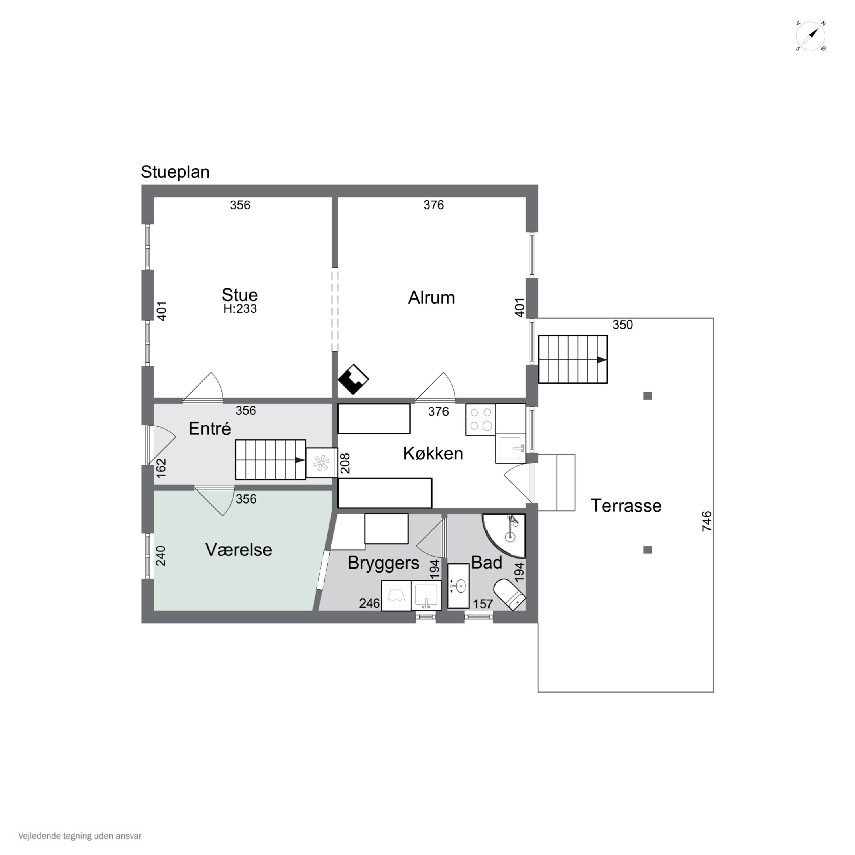 Plantegninger billede af Moltkesvej 37, 4690 Haslev