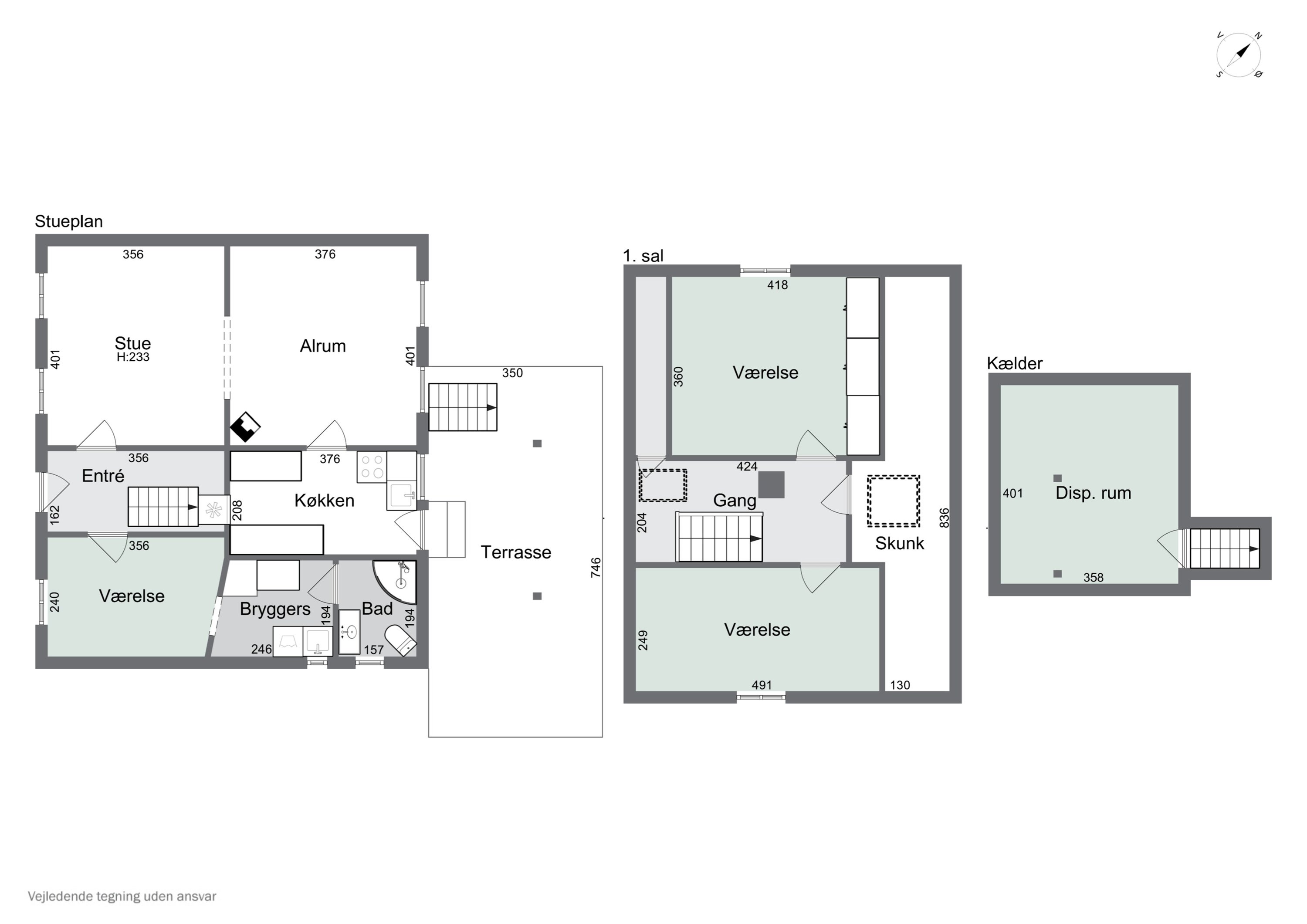 Plantegninger billede af Moltkesvej 37, 4690 Haslev