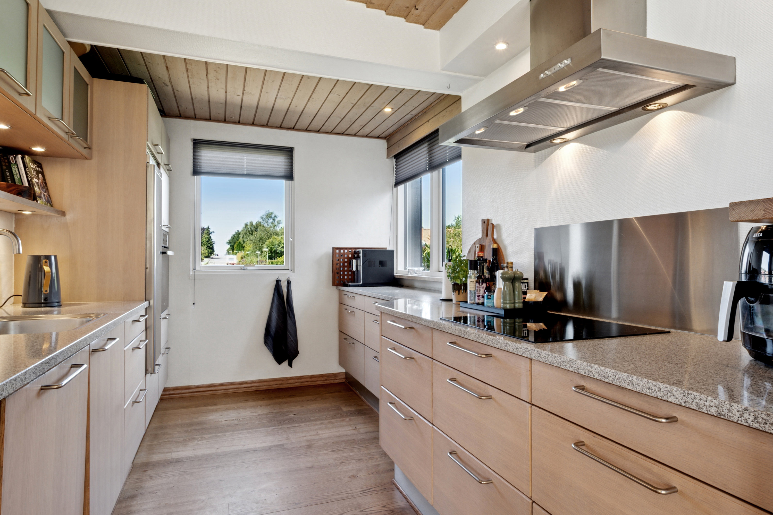 Fremhævet køkken billede i fuldskærmstilstand. Billede af Fjordvænget 60, 8832 Skals