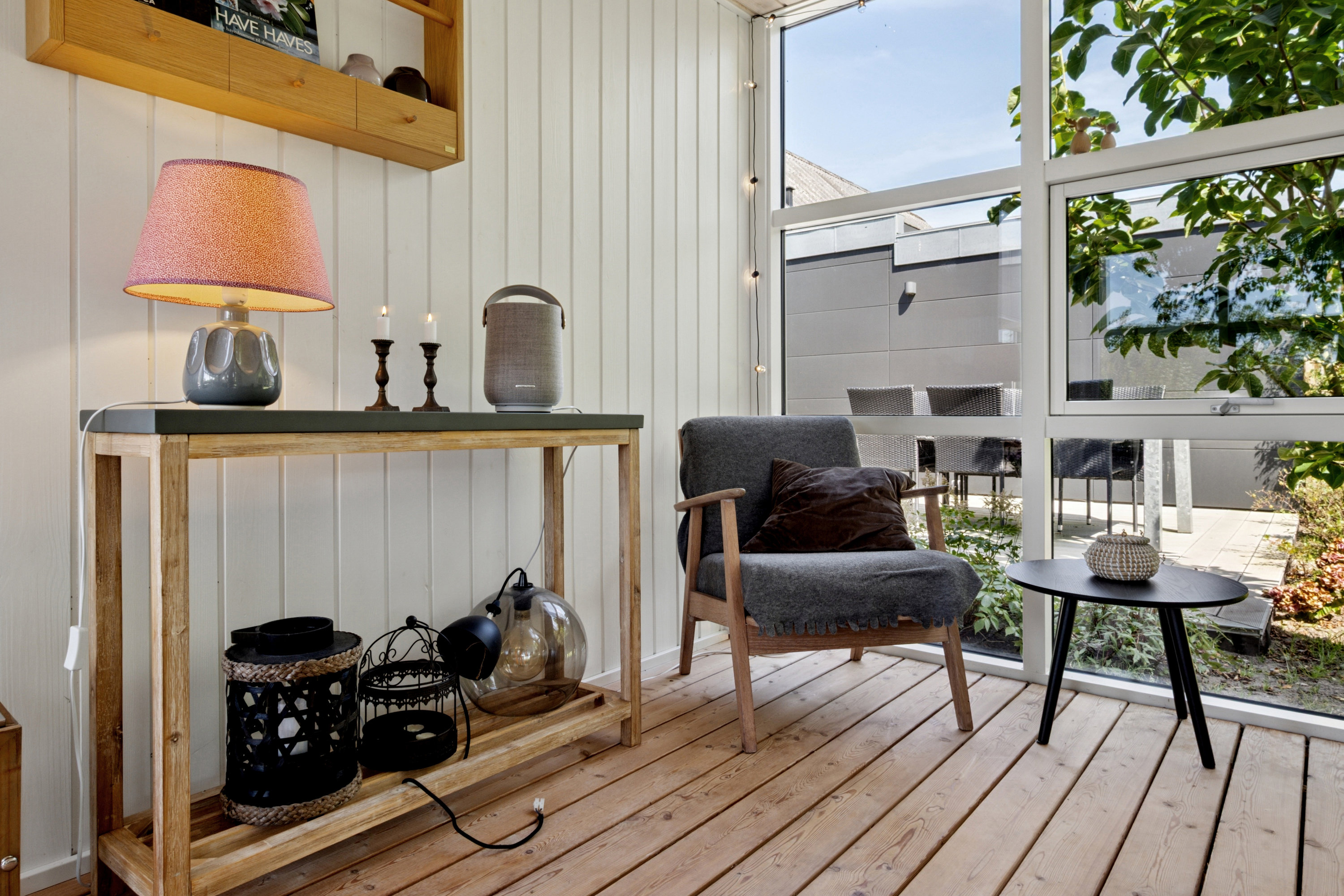 Fremhævet stue billede i fuldskærmstilstand. Billede af Fjordvænget 60, 8832 Skals