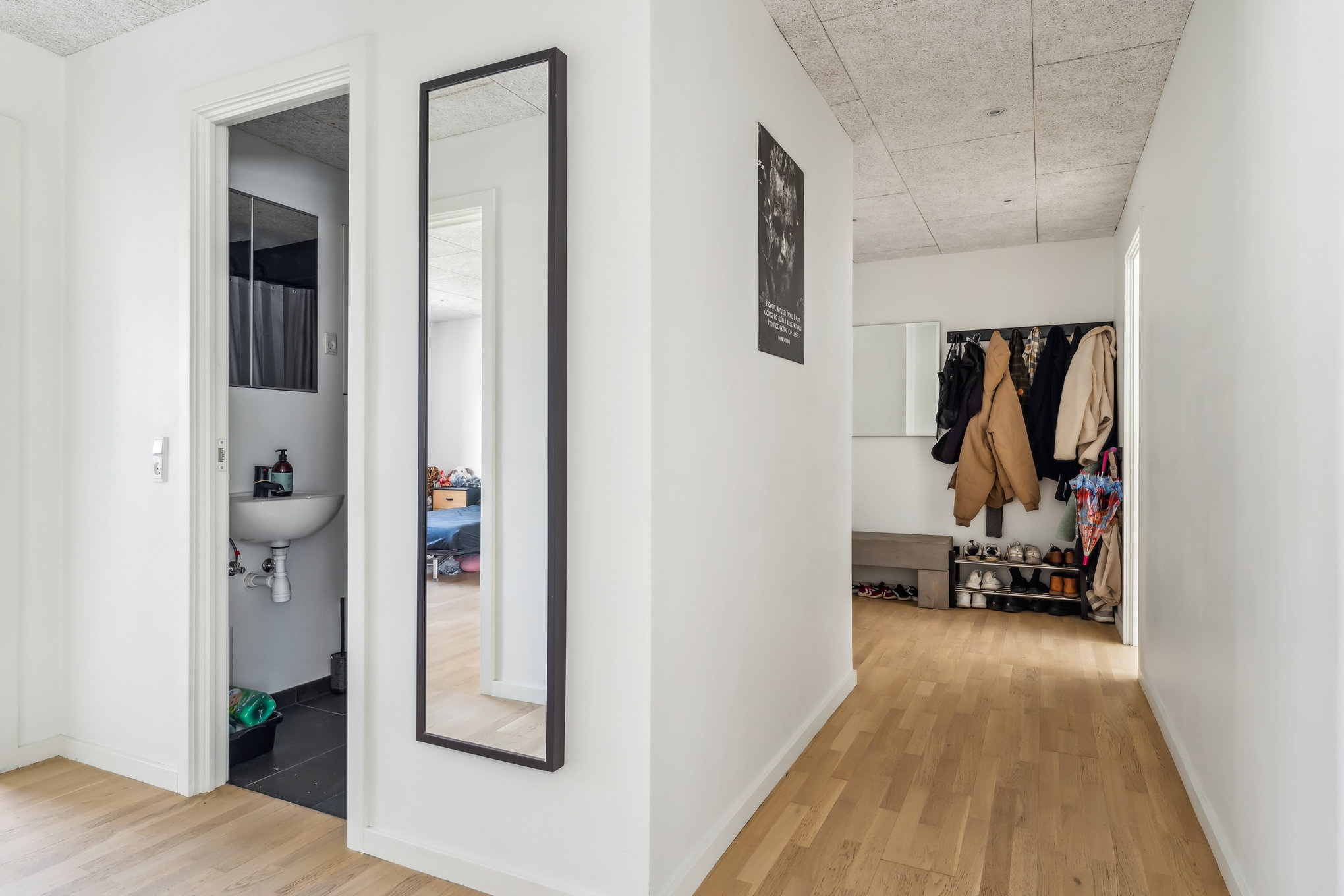 Fremhævet gang billede i fuldskærmstilstand. Billede af Mariagervej 42, st.., 8900 Randers C