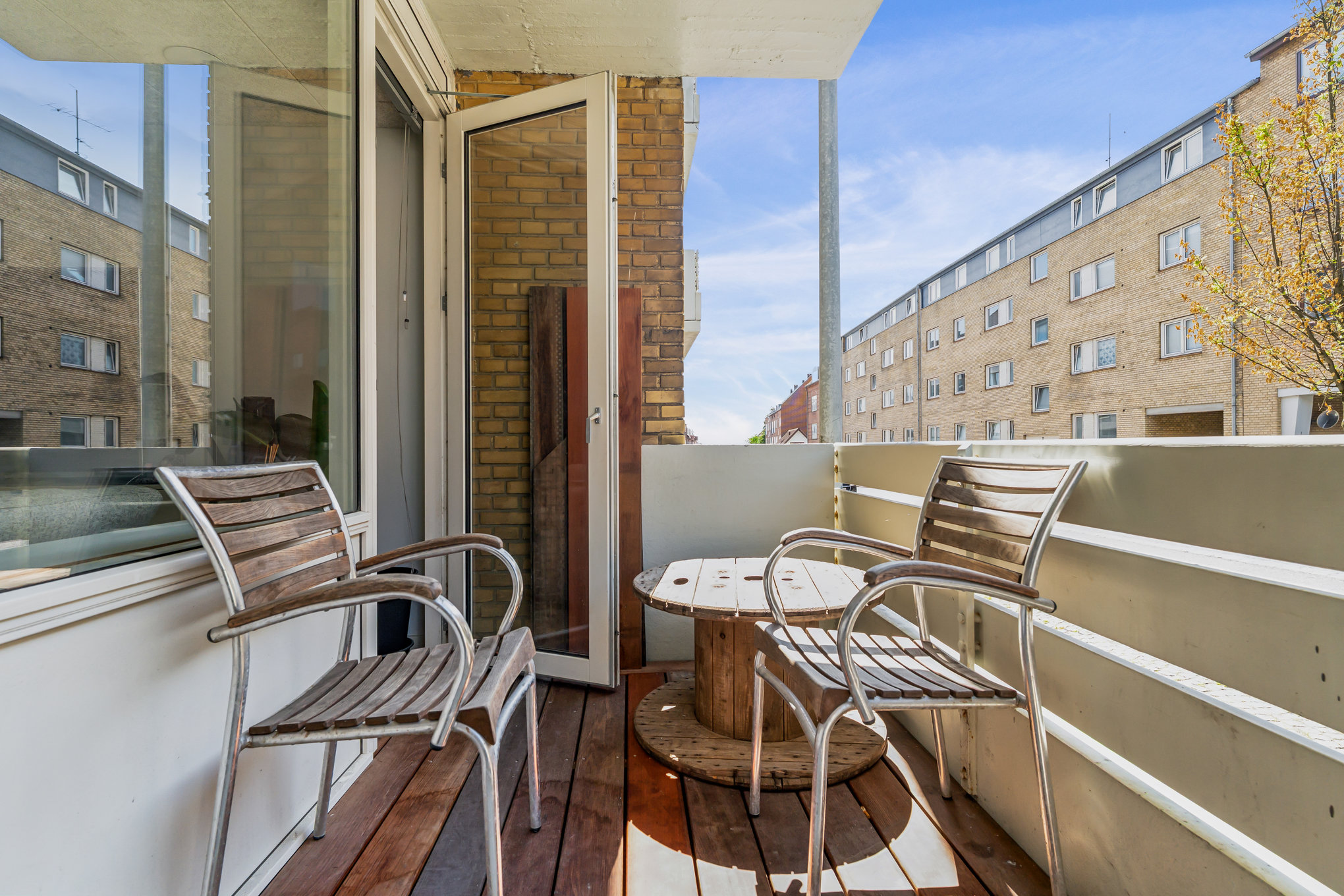 Fremhævet altan billede i fuldskærmstilstand. Billede af Mariagervej 42, st.., 8900 Randers C