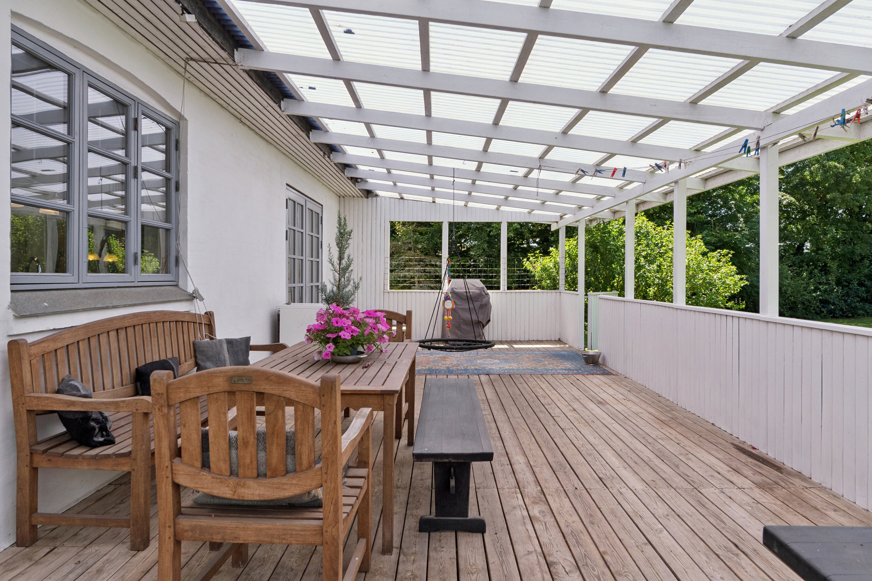 Fremhævet terrasse billede i fuldskærmstilstand. Billede af Grønnegyden 49, Stige, 5270 Odense N