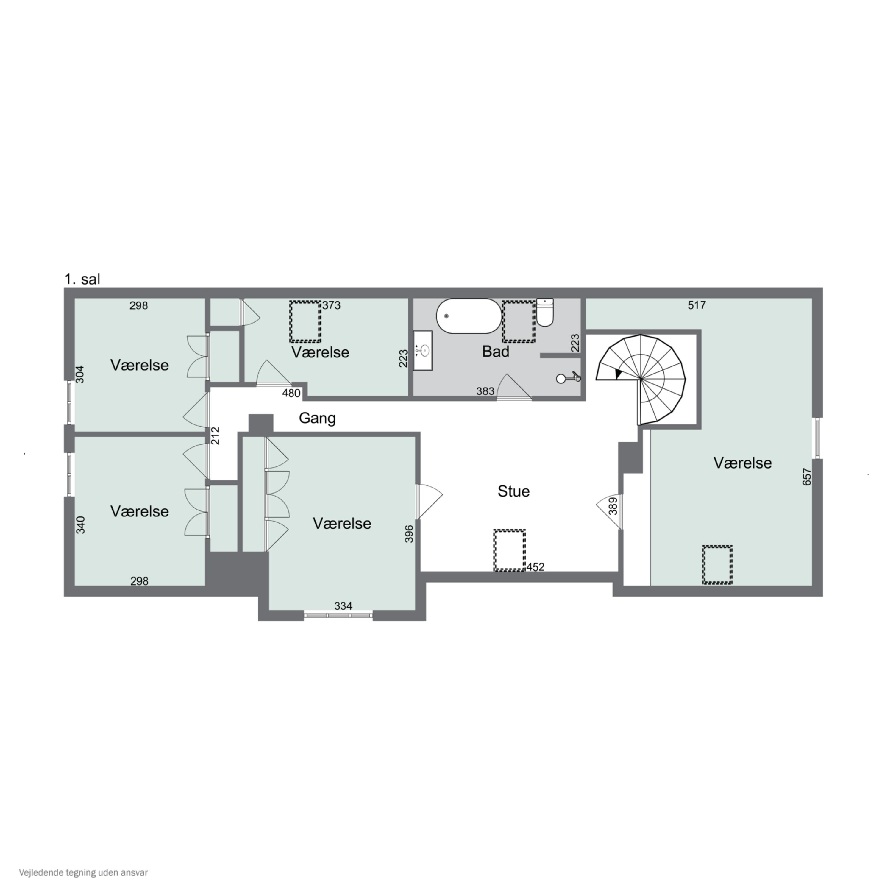 Plantegninger billede af Grønnegyden 49, Stige, 5270 Odense N