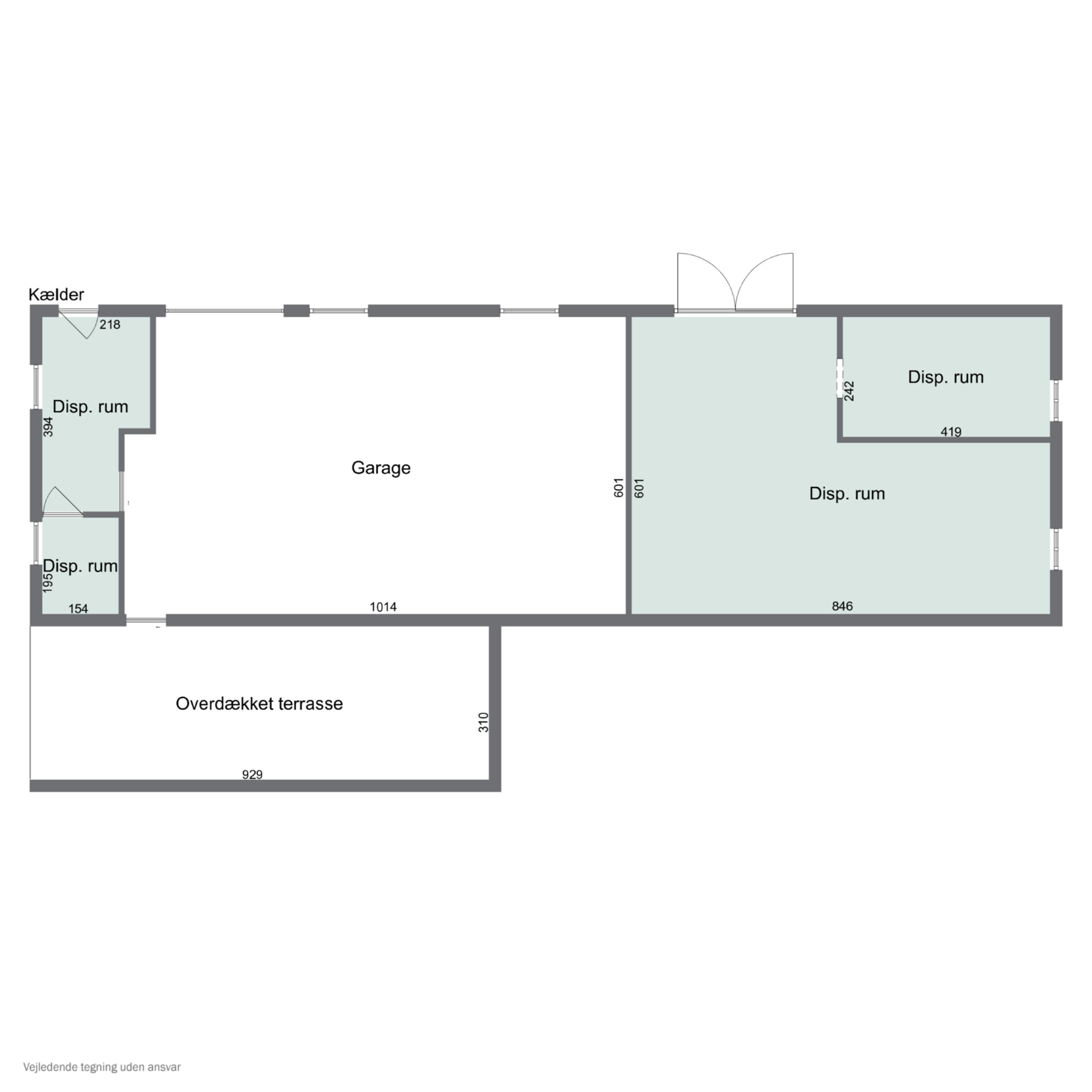 Plantegninger billede af Grønnegyden 49, Stige, 5270 Odense N