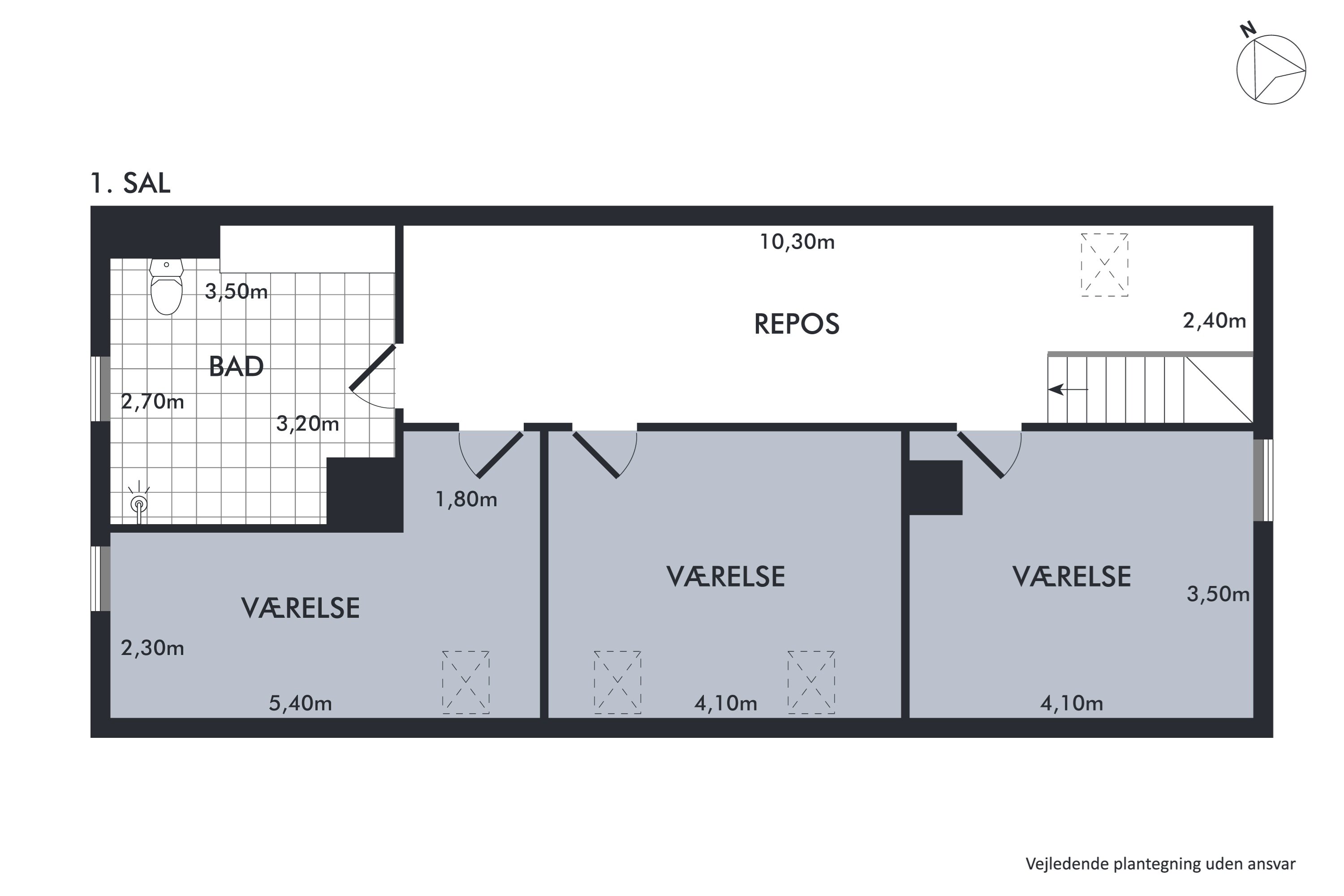 Plantegninger billede af Nakke Nord 74, Nakke, 4500 Nykøbing Sj