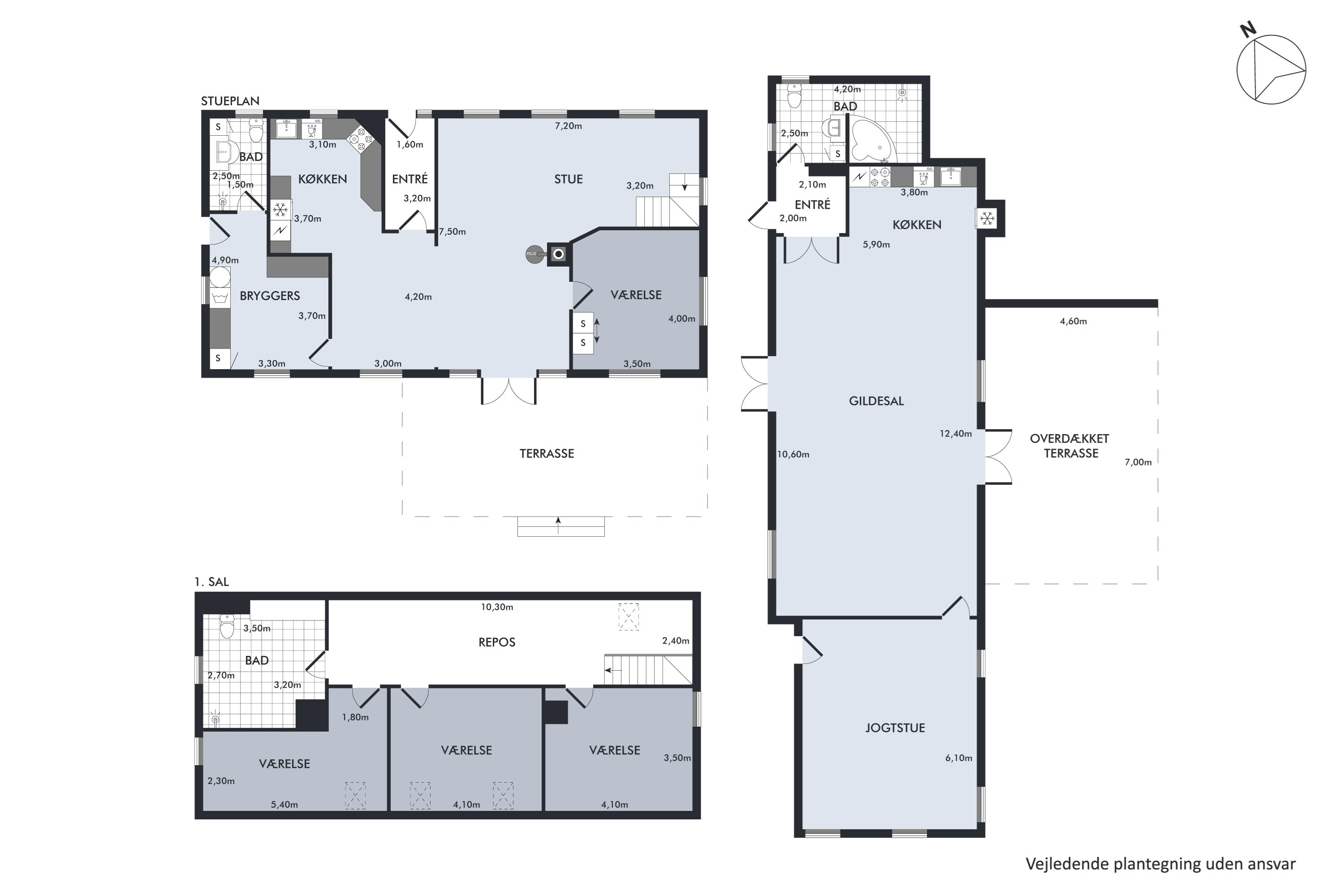 Plantegninger billede af Nakke Nord 74, Nakke, 4500 Nykøbing Sj