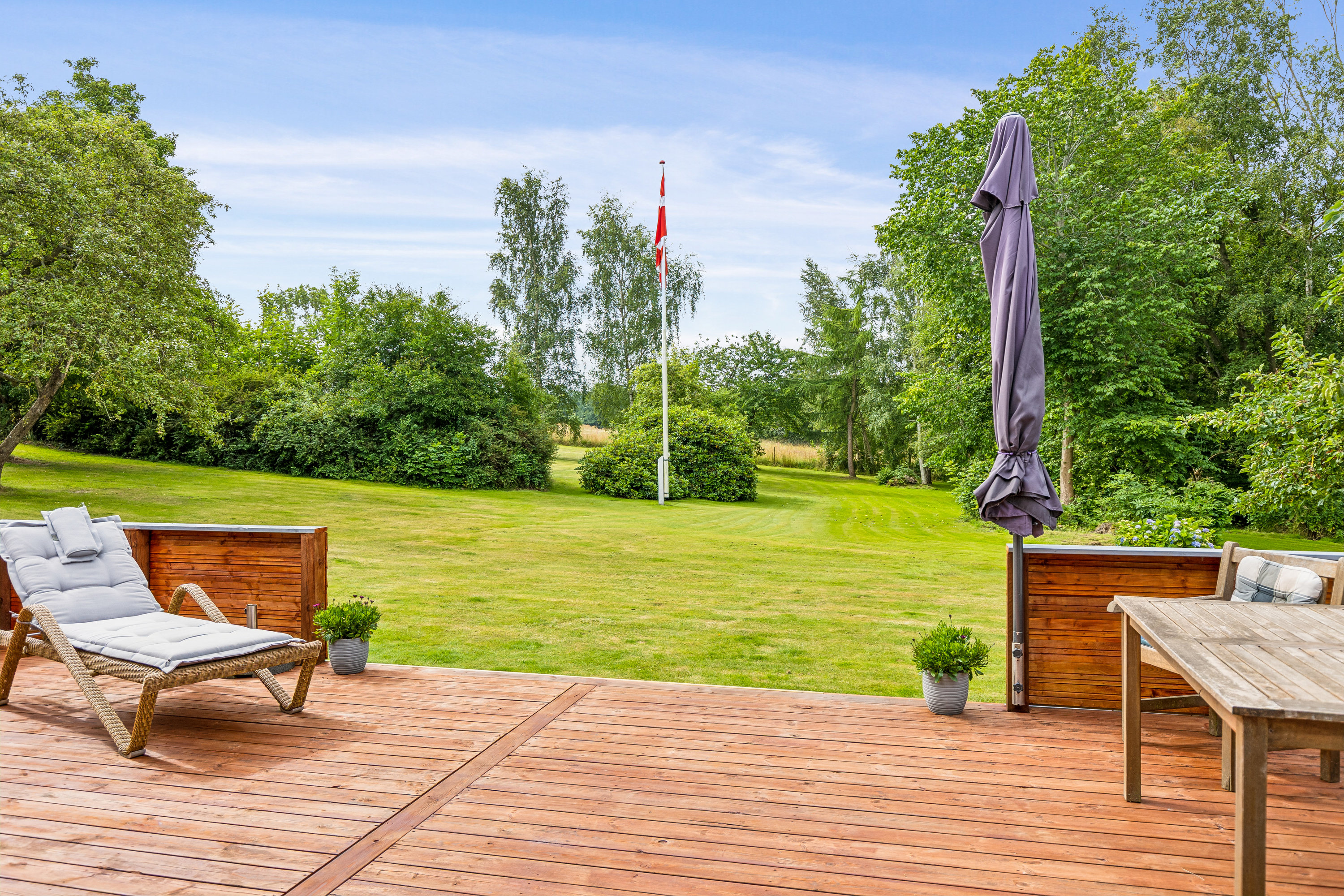 Fremhævet terrasse billede i fuldskærmstilstand. Billede af Nakke Nord 74, Nakke, 4500 Nykøbing Sj