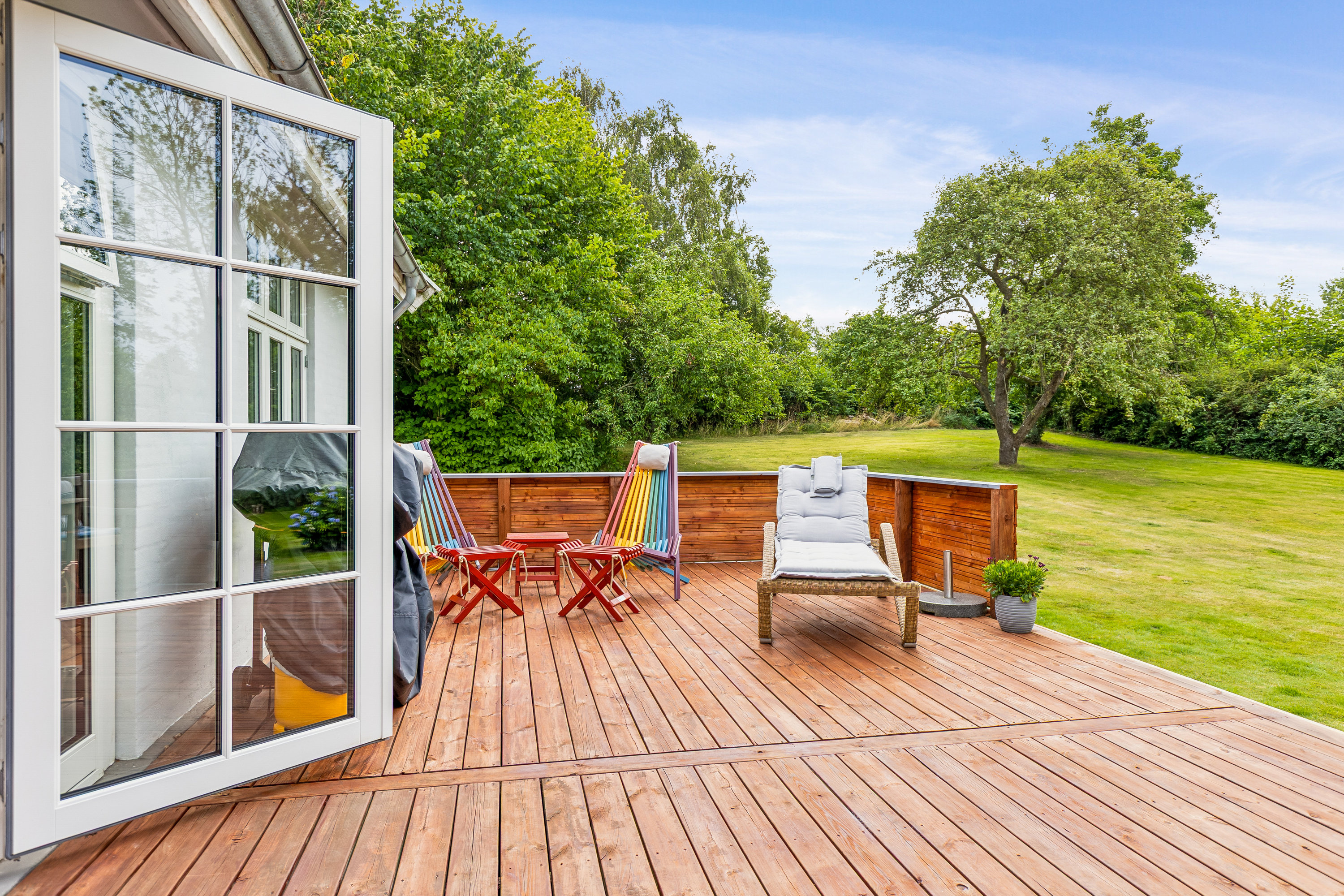 Fremhævet terrasse billede i fuldskærmstilstand. Billede af Nakke Nord 74, Nakke, 4500 Nykøbing Sj