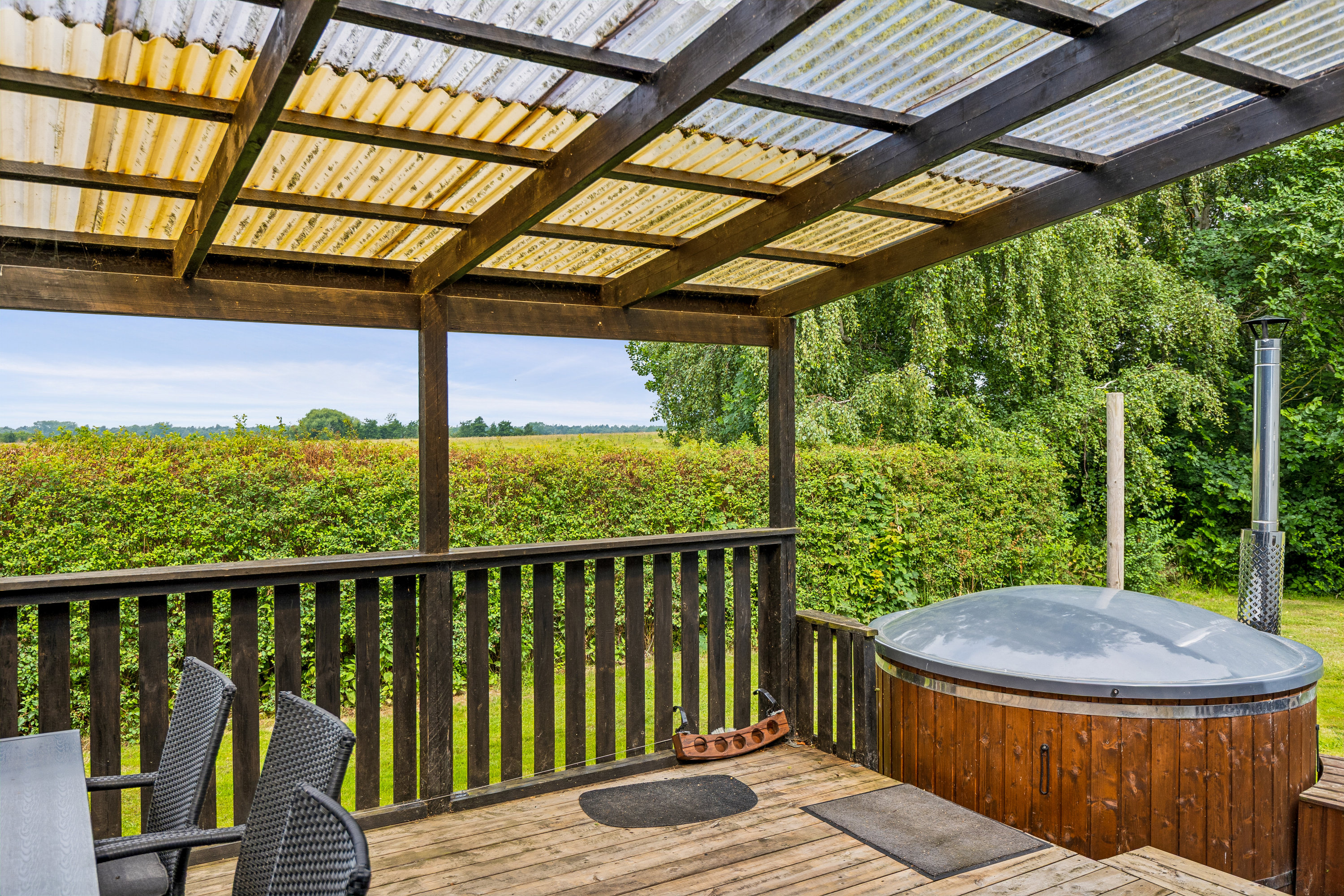 Fremhævet terrasse billede i fuldskærmstilstand. Billede af Nakke Nord 74, Nakke, 4500 Nykøbing Sj