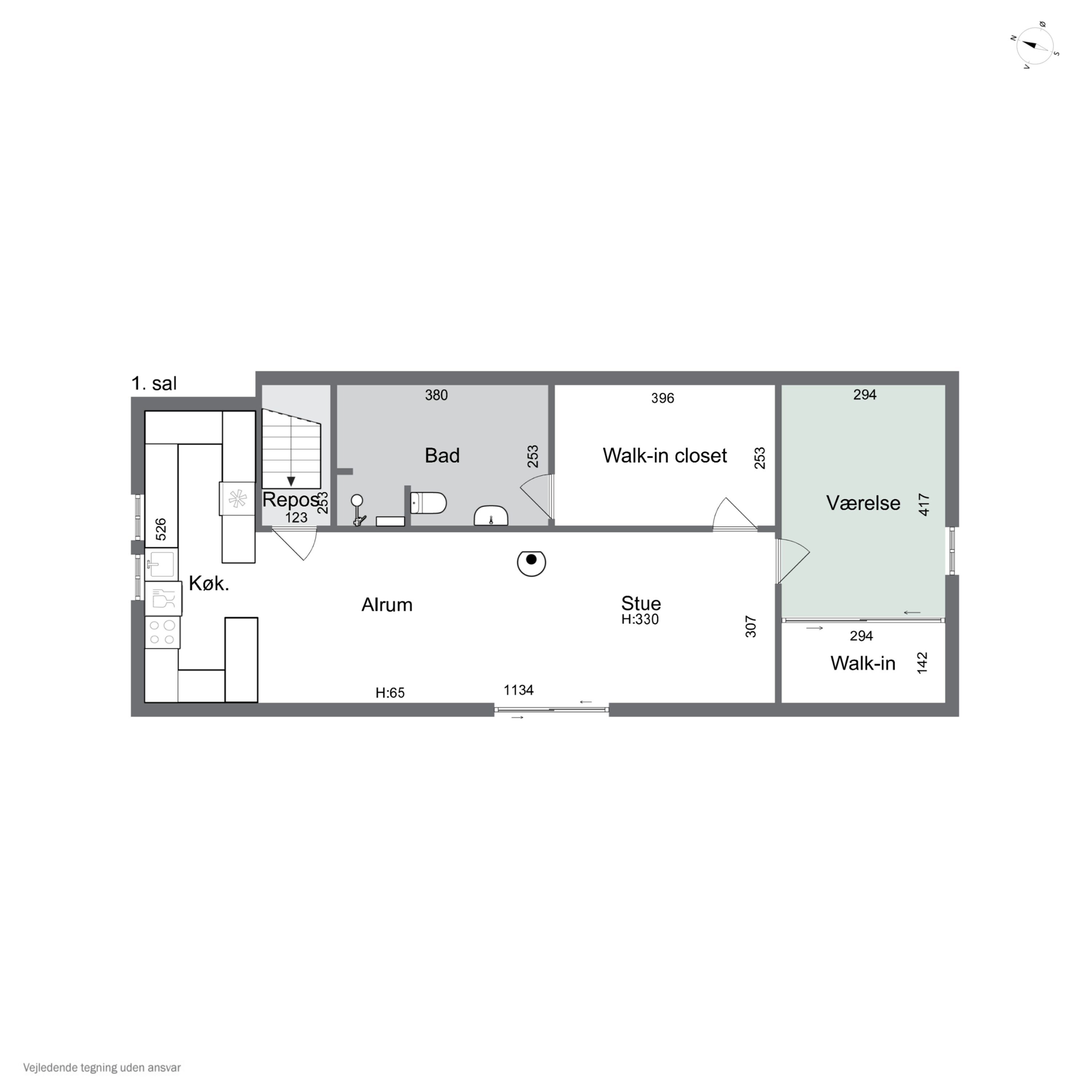 Plantegninger billede af Smidstrupvej 55, 4720 Præstø