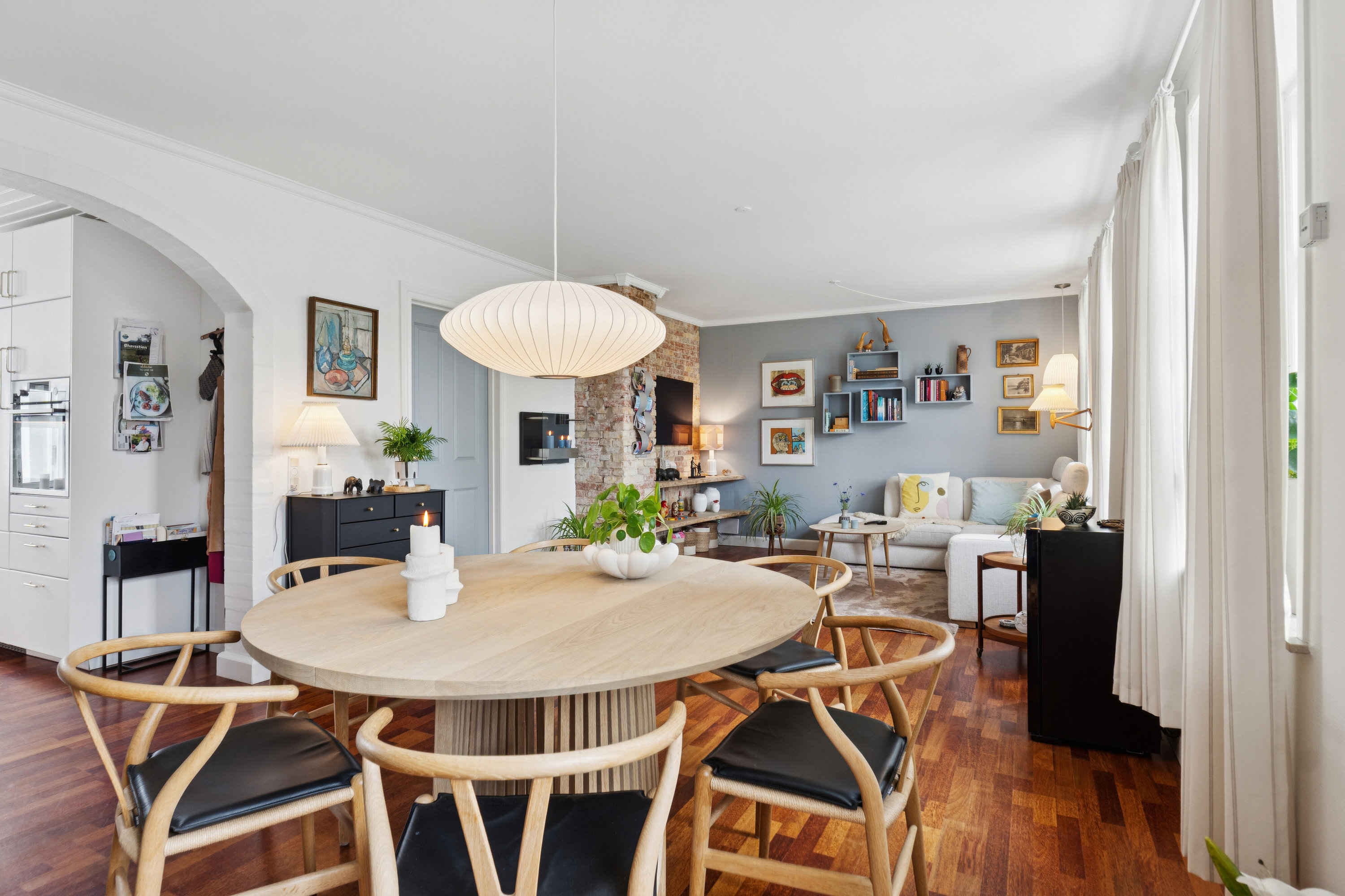 Fremhævet spisestue billede i fuldskærmstilstand. Billede af Mads Hansensvej 17, 5762 Vester Skerninge