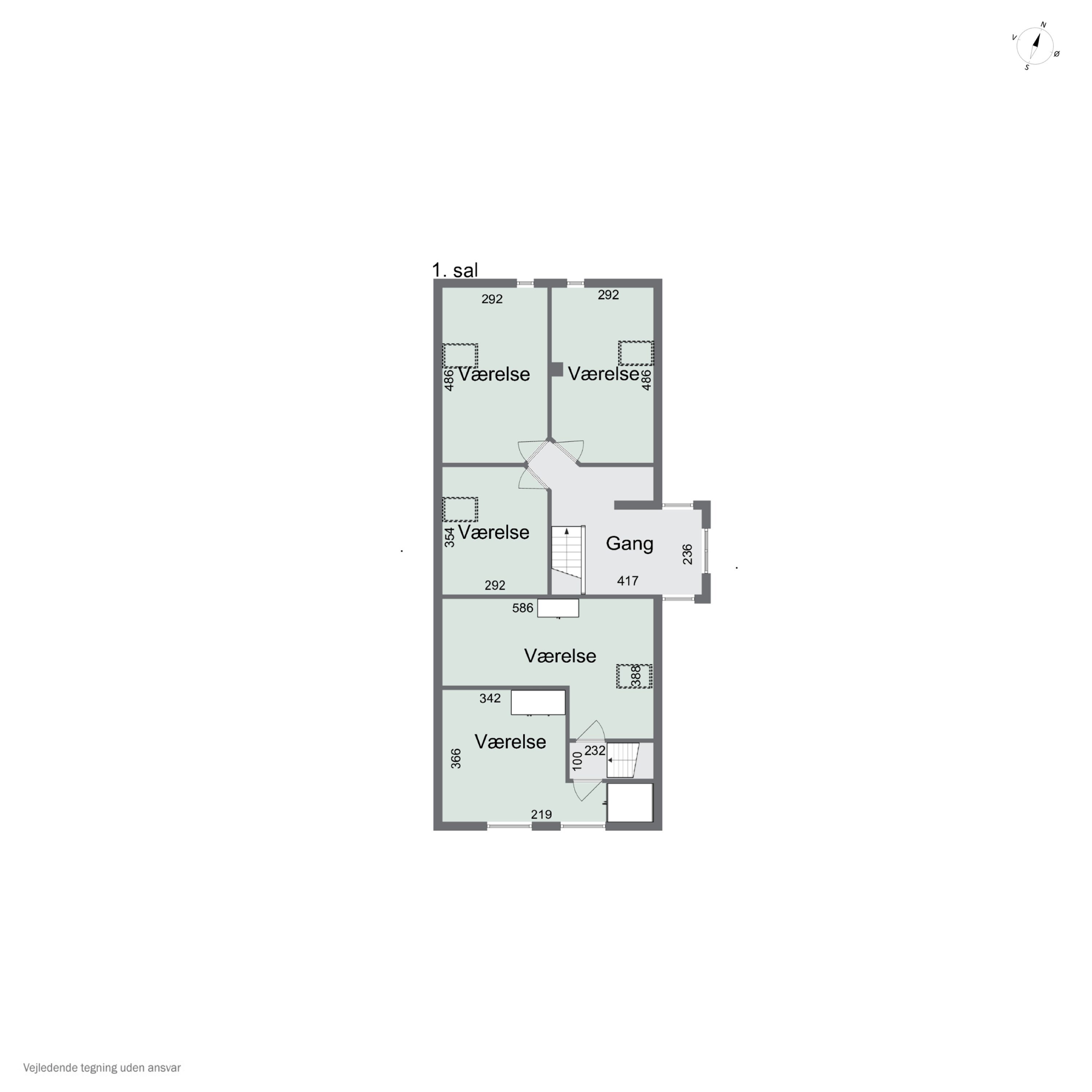 Plantegninger billede af Mads Hansensvej 17, 5762 Vester Skerninge