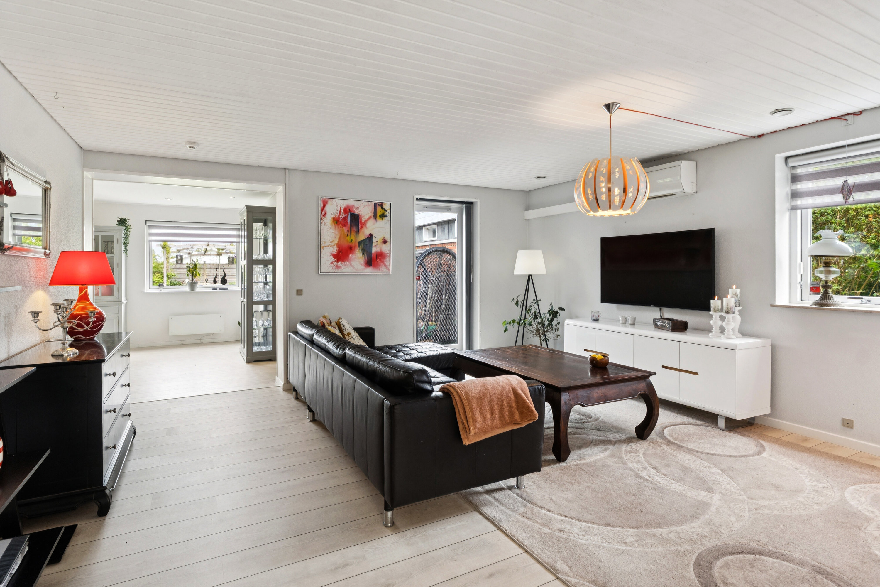 Fremhævet stue billede i fuldskærmstilstand. Billede af Gokstadvej 16, 3650 Ølstykke