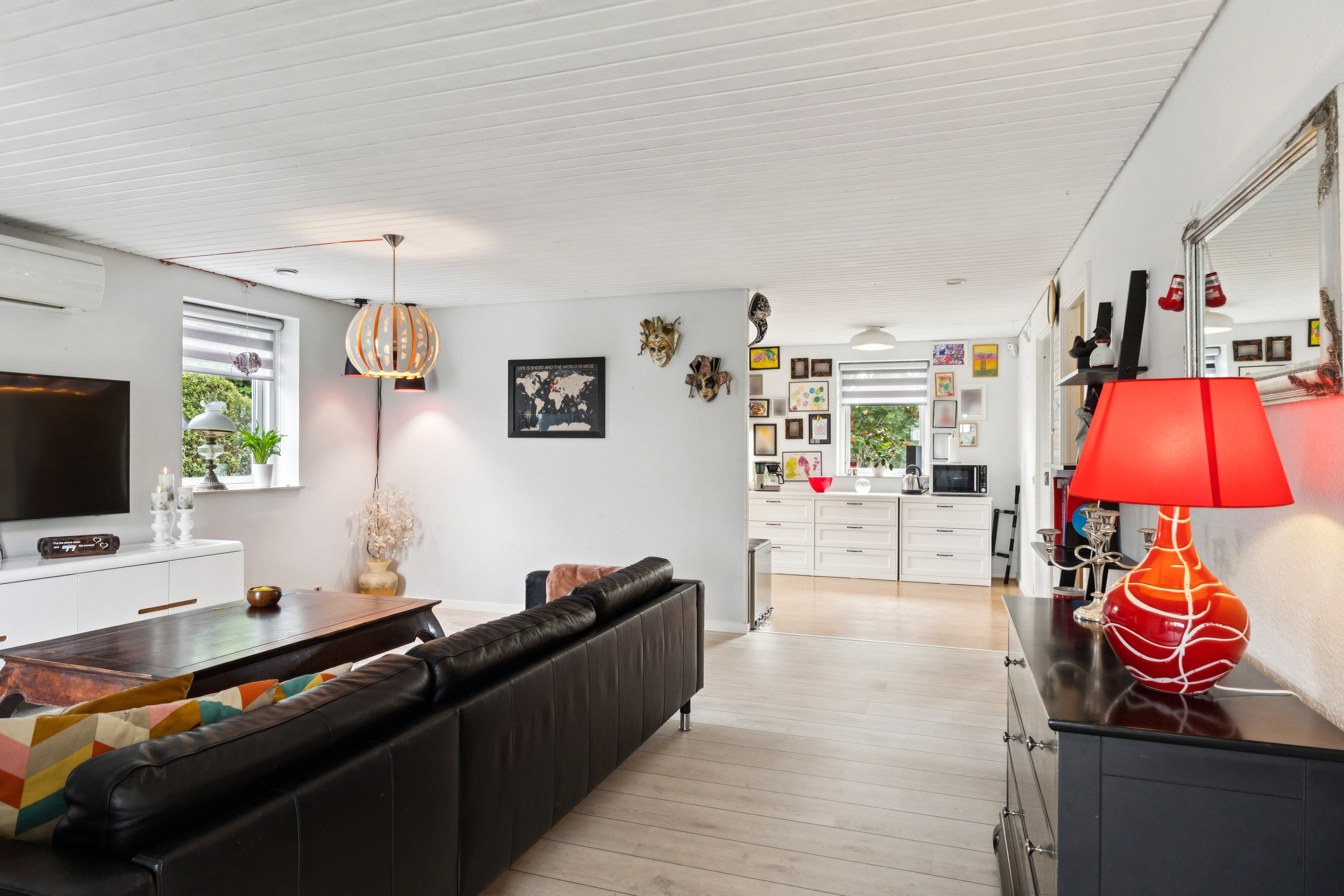 Fremhævet stue billede i fuldskærmstilstand. Billede af Gokstadvej 16, 3650 Ølstykke