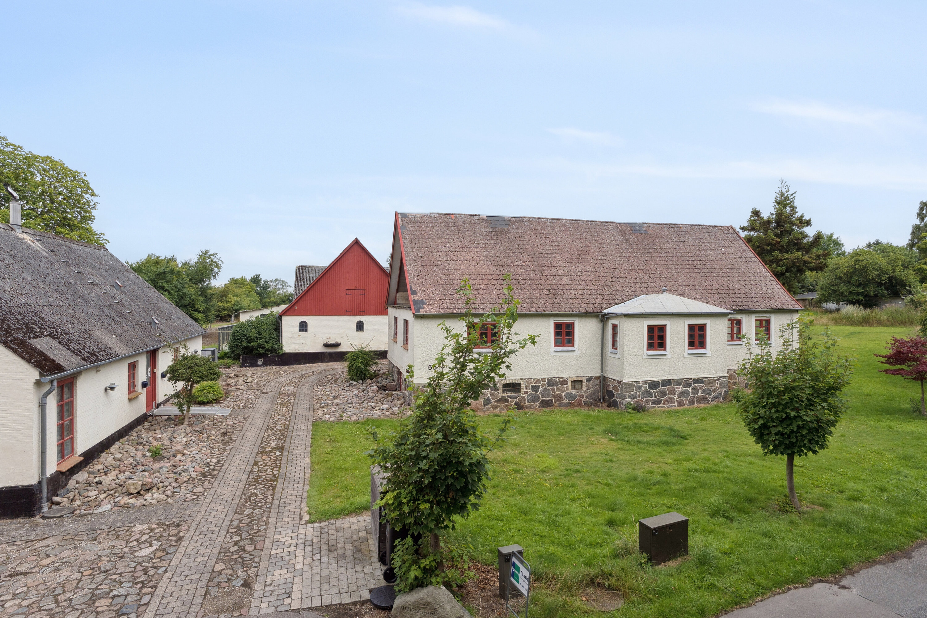 Fremhævet luftfoto billede i fuldskærmstilstand. Billede af Smidstrupvej 55, 4720 Præstø