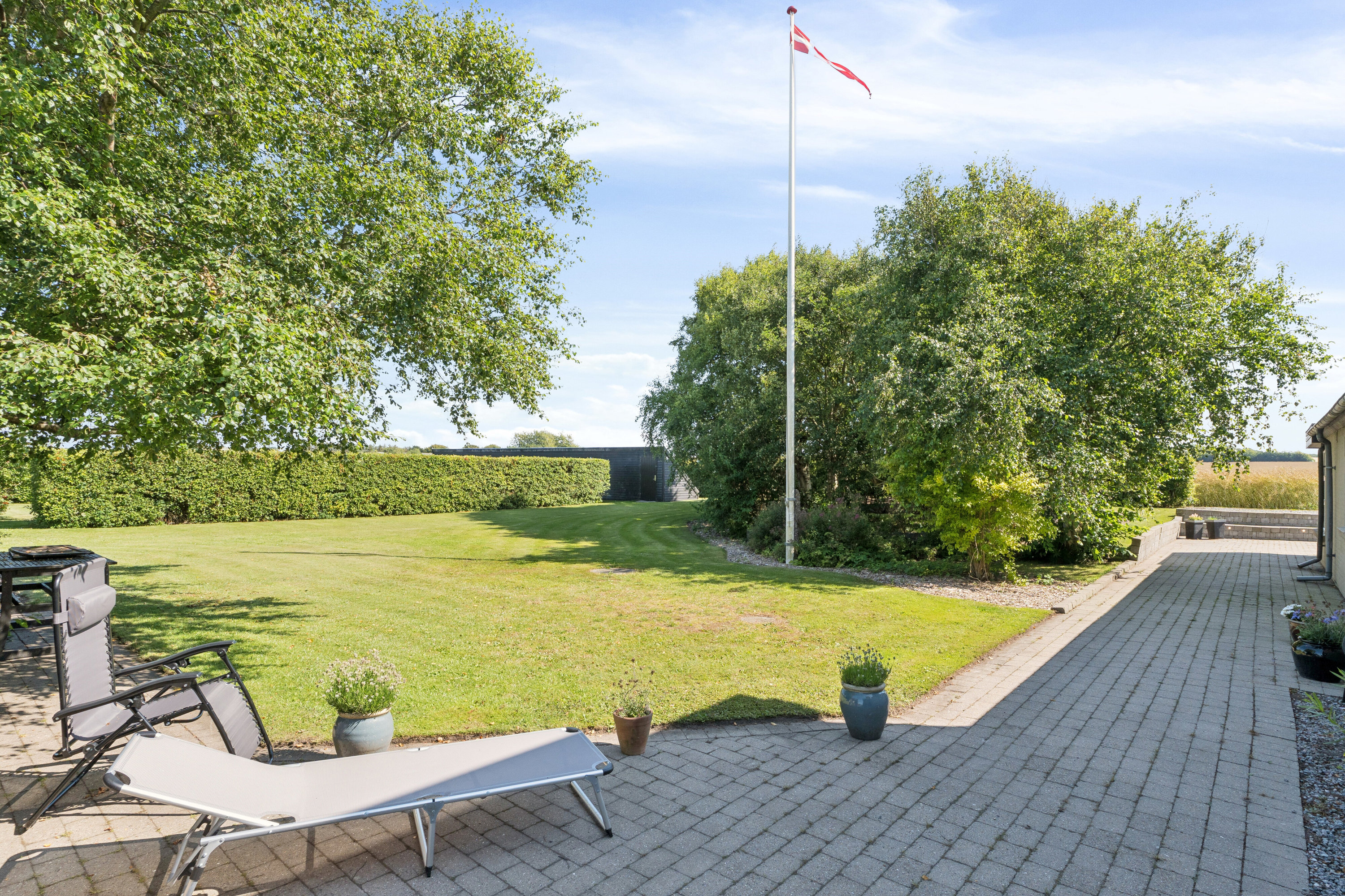 Fremhævet set fra haven billede i fuldskærmstilstand. Billede af Brundvej 8B, Brund, 7700 Thisted