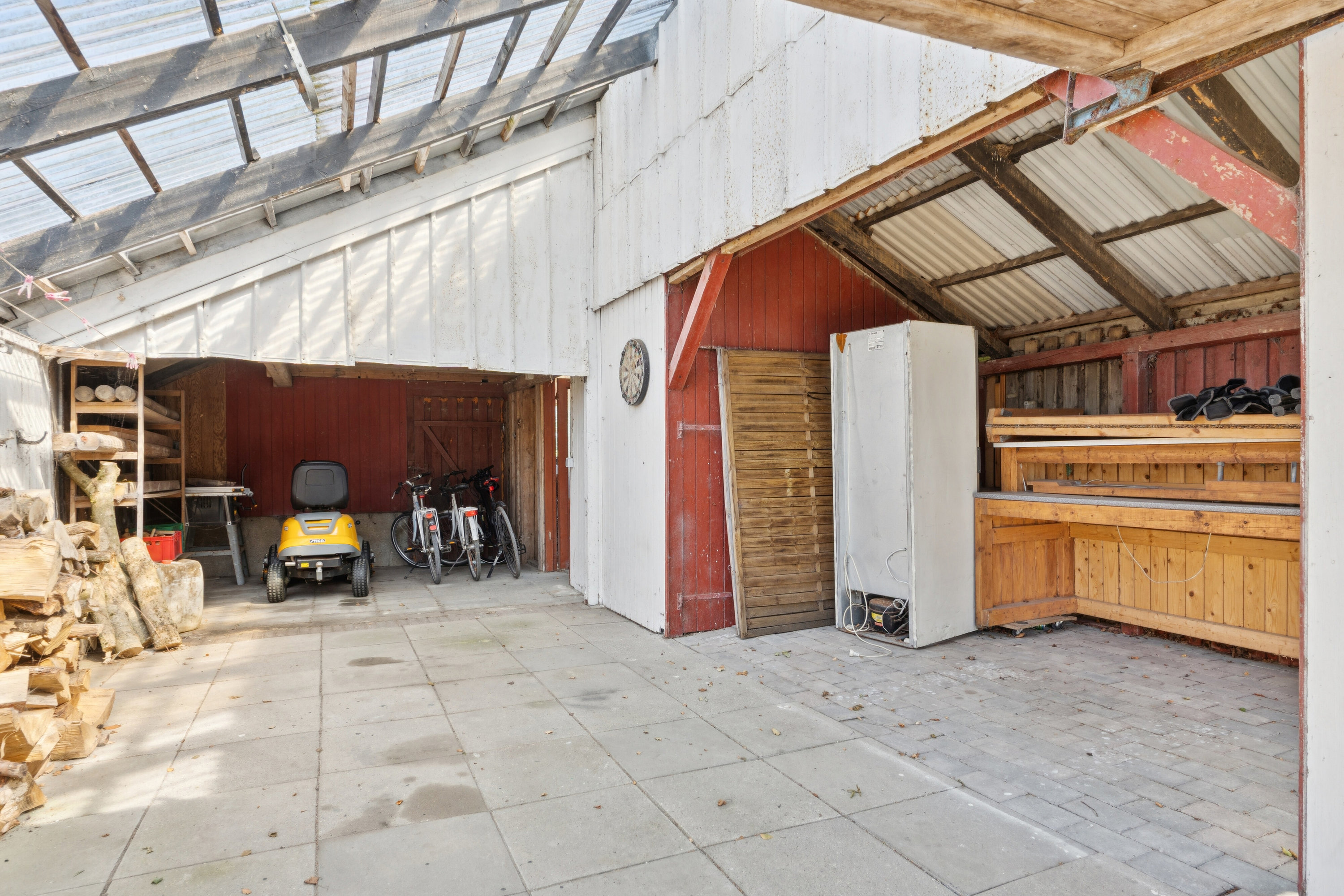 Fremhævet garage billede i fuldskærmstilstand. Billede af Brundvej 8B, Brund, 7700 Thisted