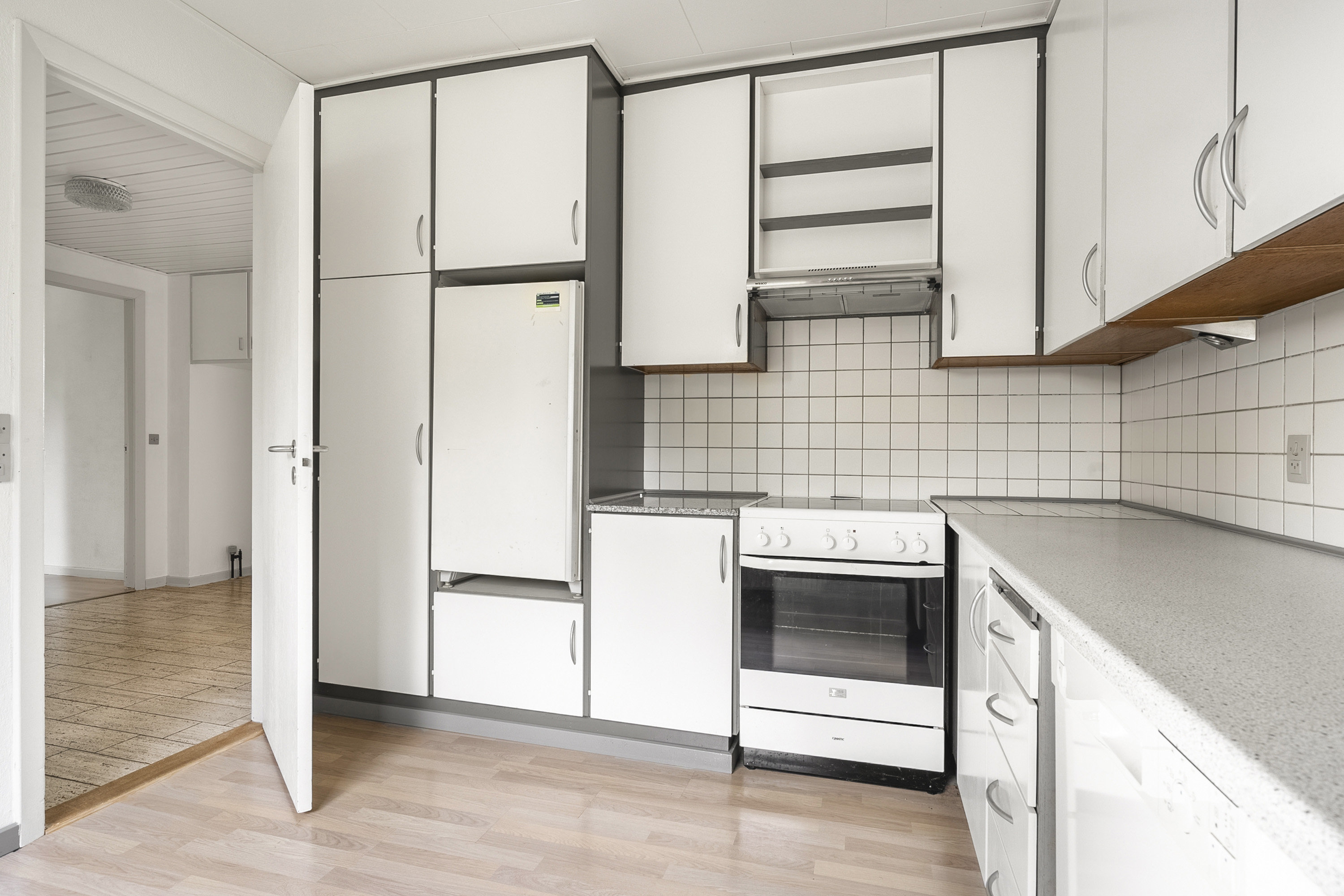 Fremhævet køkken billede i fuldskærmstilstand. Billede af Rosenvænget 3, 6800 Varde