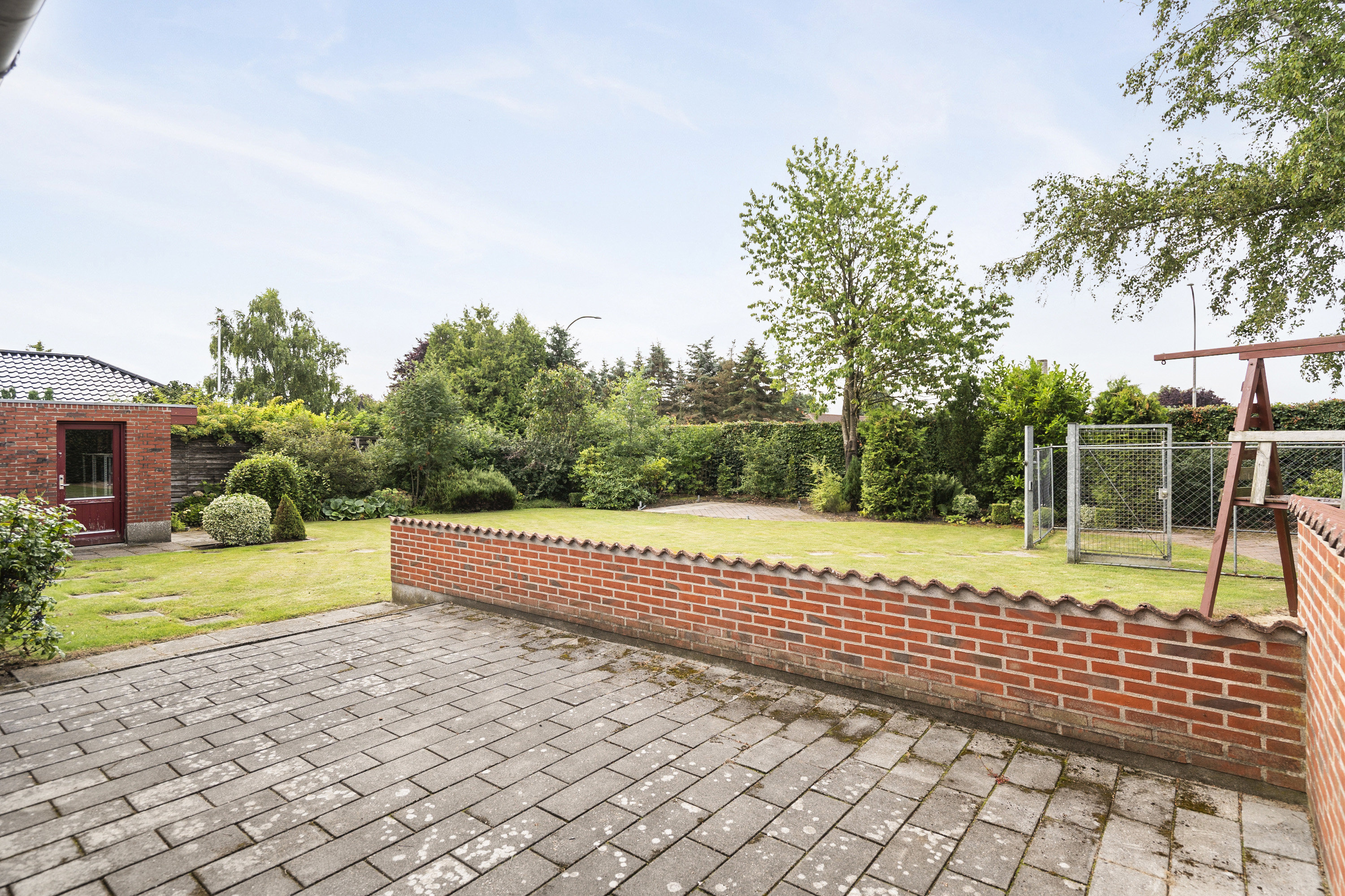 Fremhævet terrasse billede i fuldskærmstilstand. Billede af Rosenvænget 3, 6800 Varde