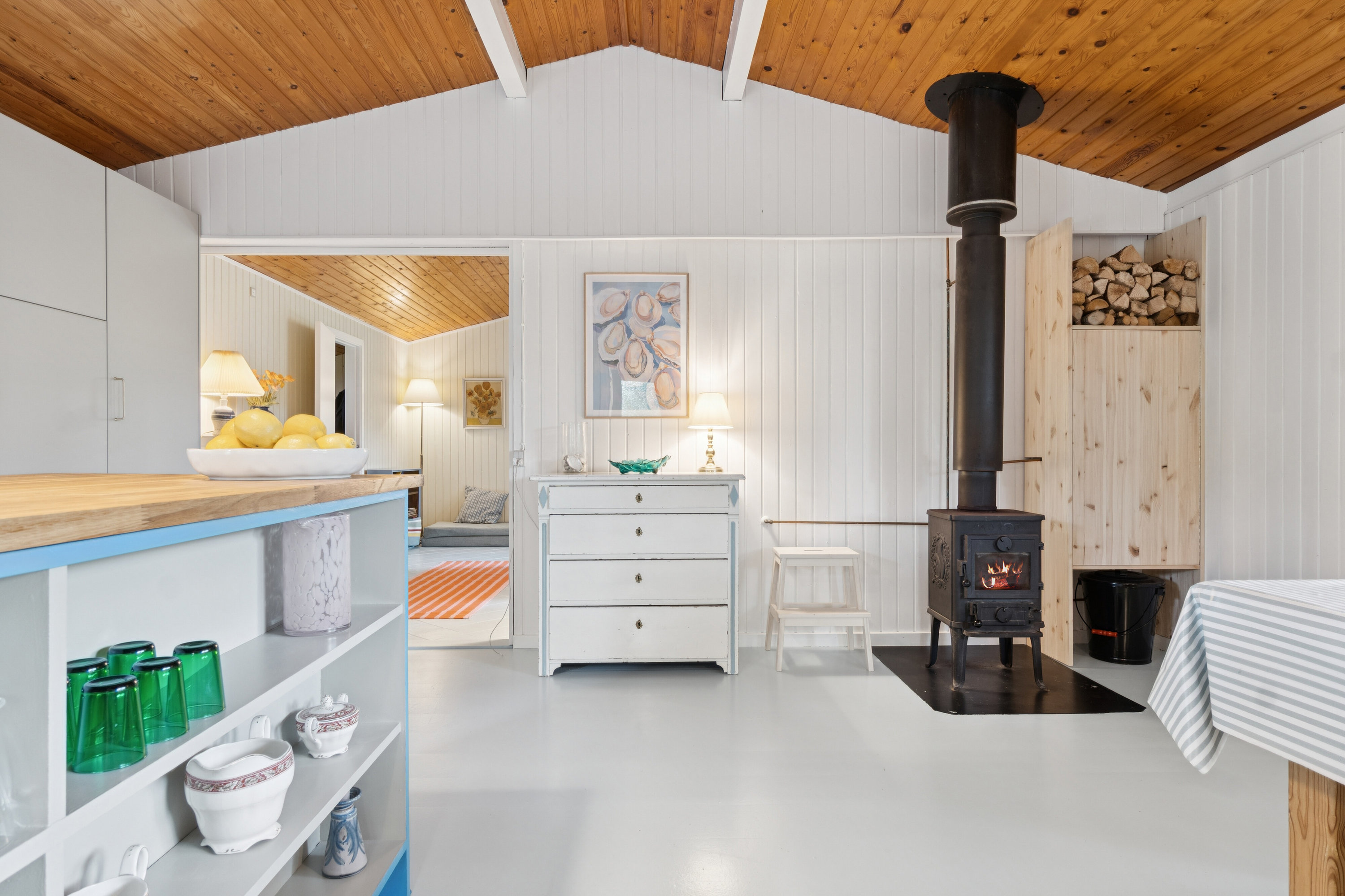 Fremhævet køkken billede i fuldskærmstilstand. Billede af Skadevænget 20, Vellerup, 4050 Skibby