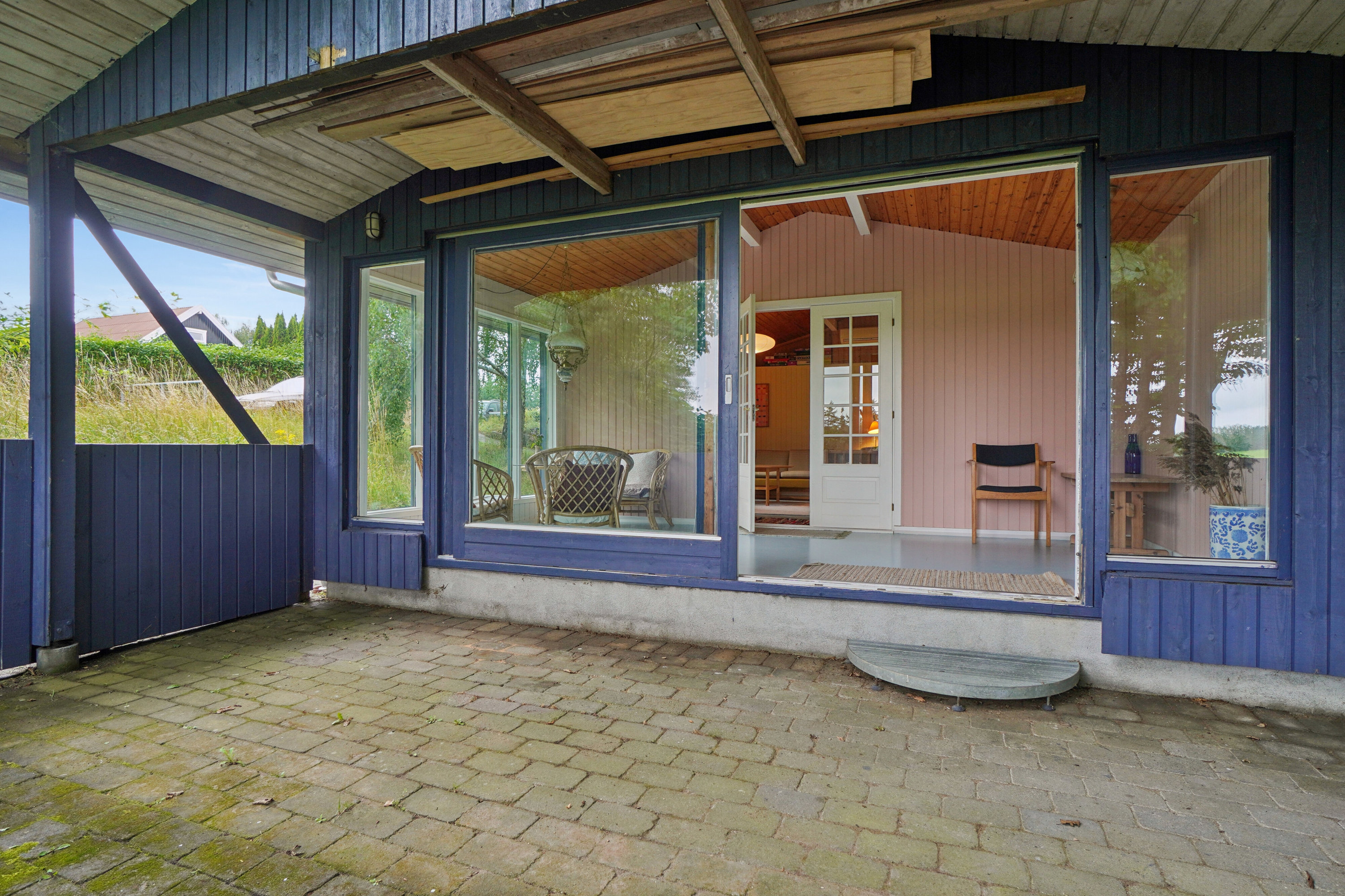 Fremhævet udendørs billede i fuldskærmstilstand. Billede af Skadevænget 20, Vellerup, 4050 Skibby