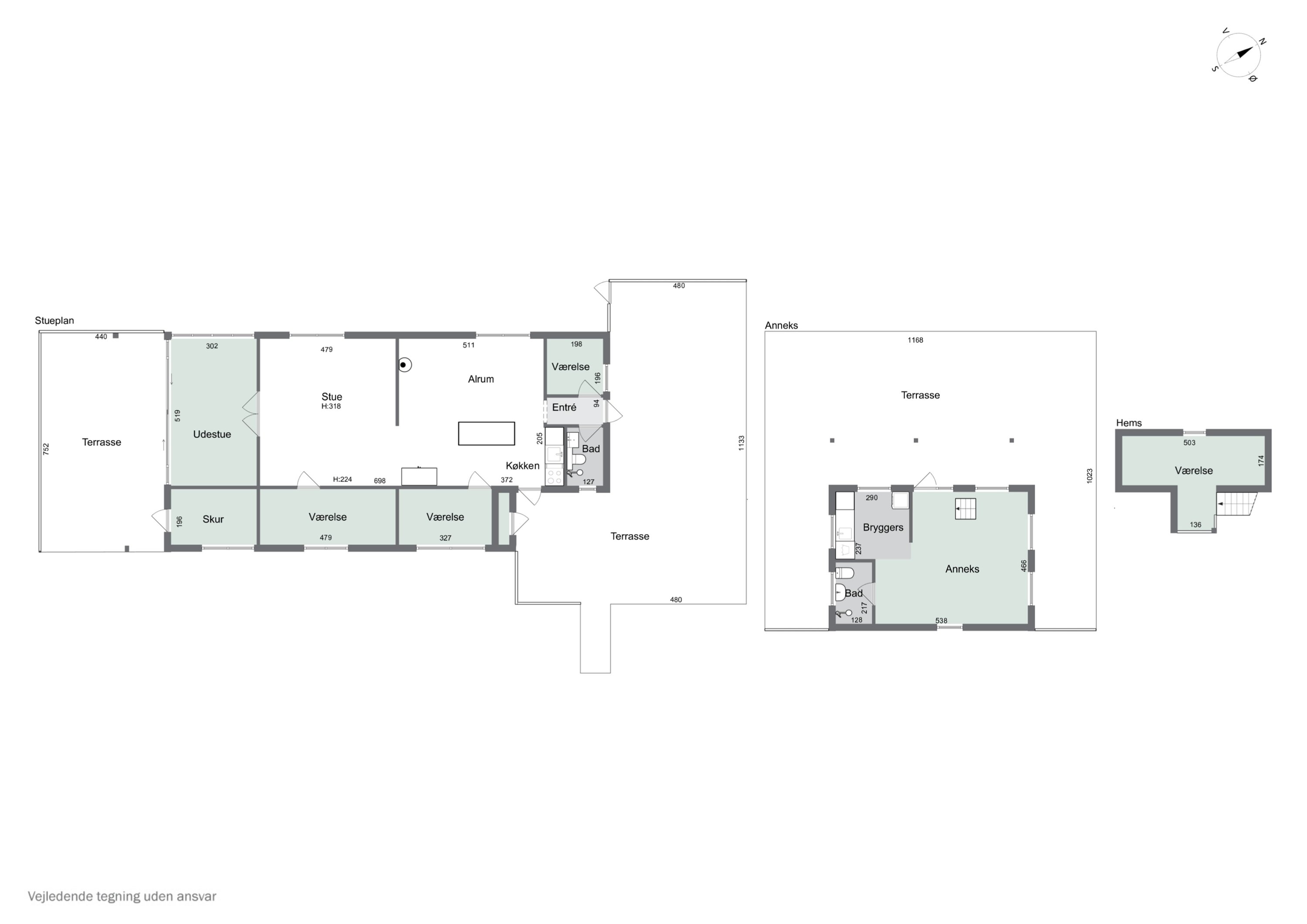 Plantegninger billede af Skadevænget 20, Vellerup, 4050 Skibby