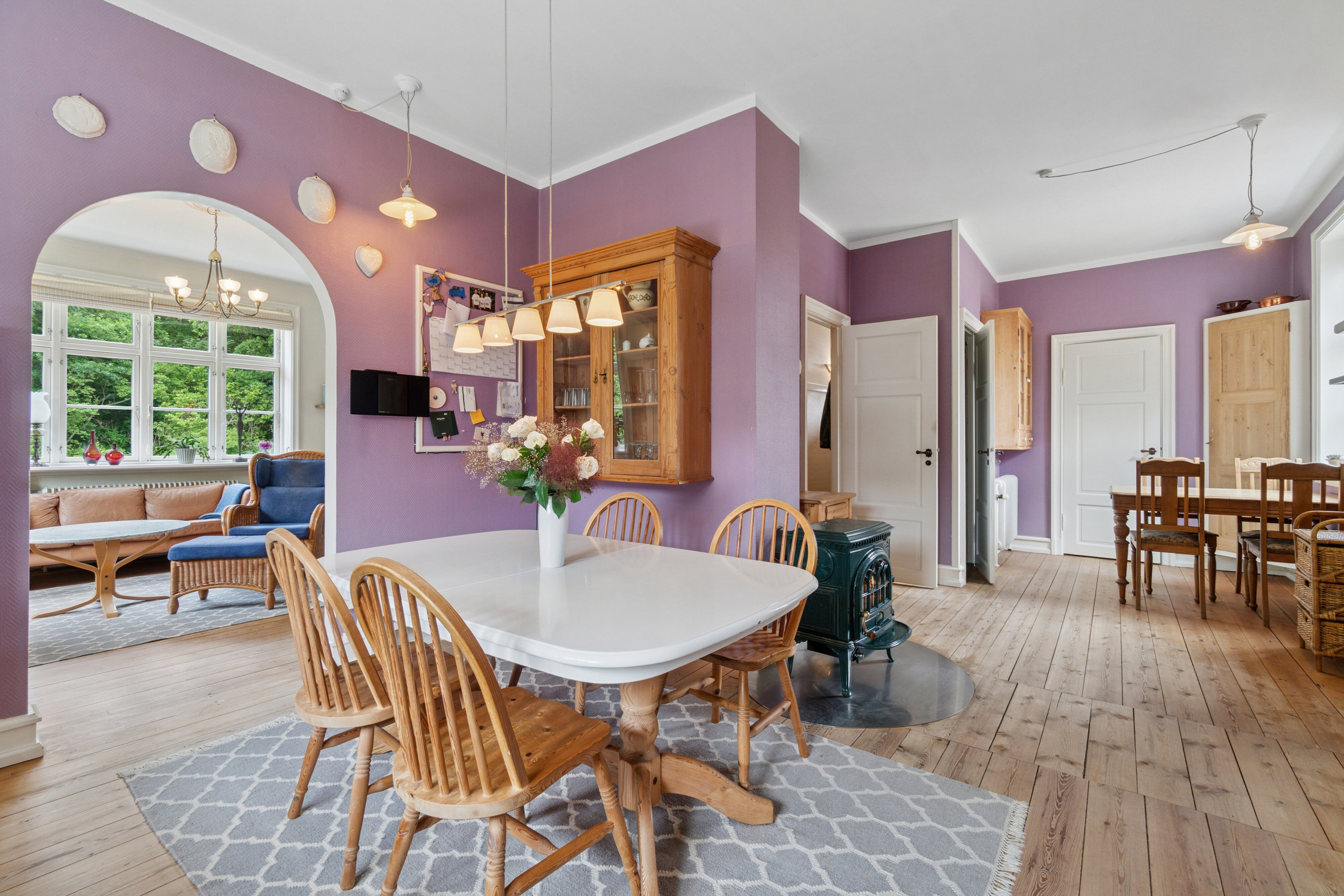 Fremhævet spisestue billede i fuldskærmstilstand. Billede af Haslevej 106, Rønne, 3700 Rønne