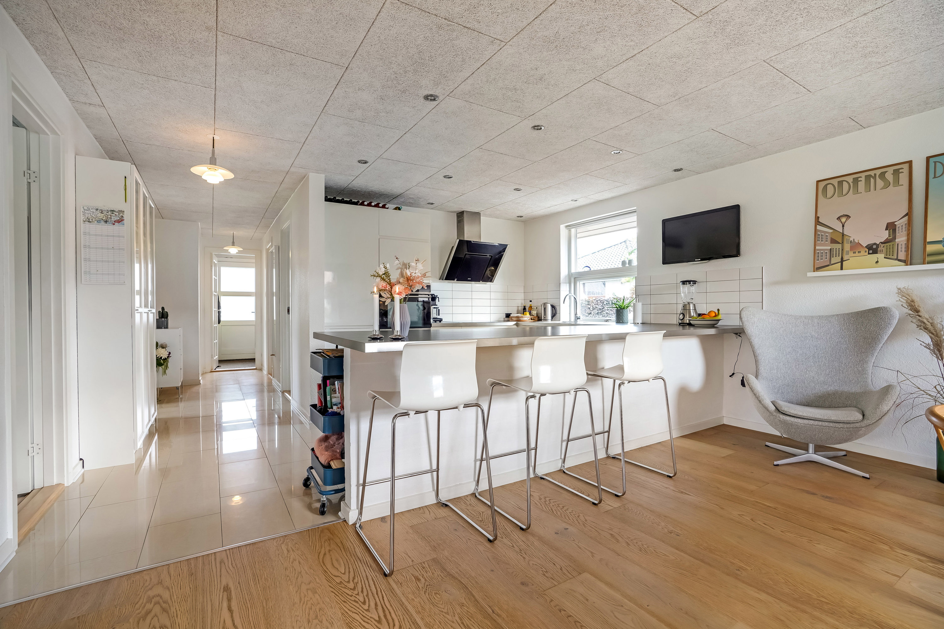 Fremhævet køkken billede i fuldskærmstilstand. Billede af Vestervang 15, 5492 Vissenbjerg