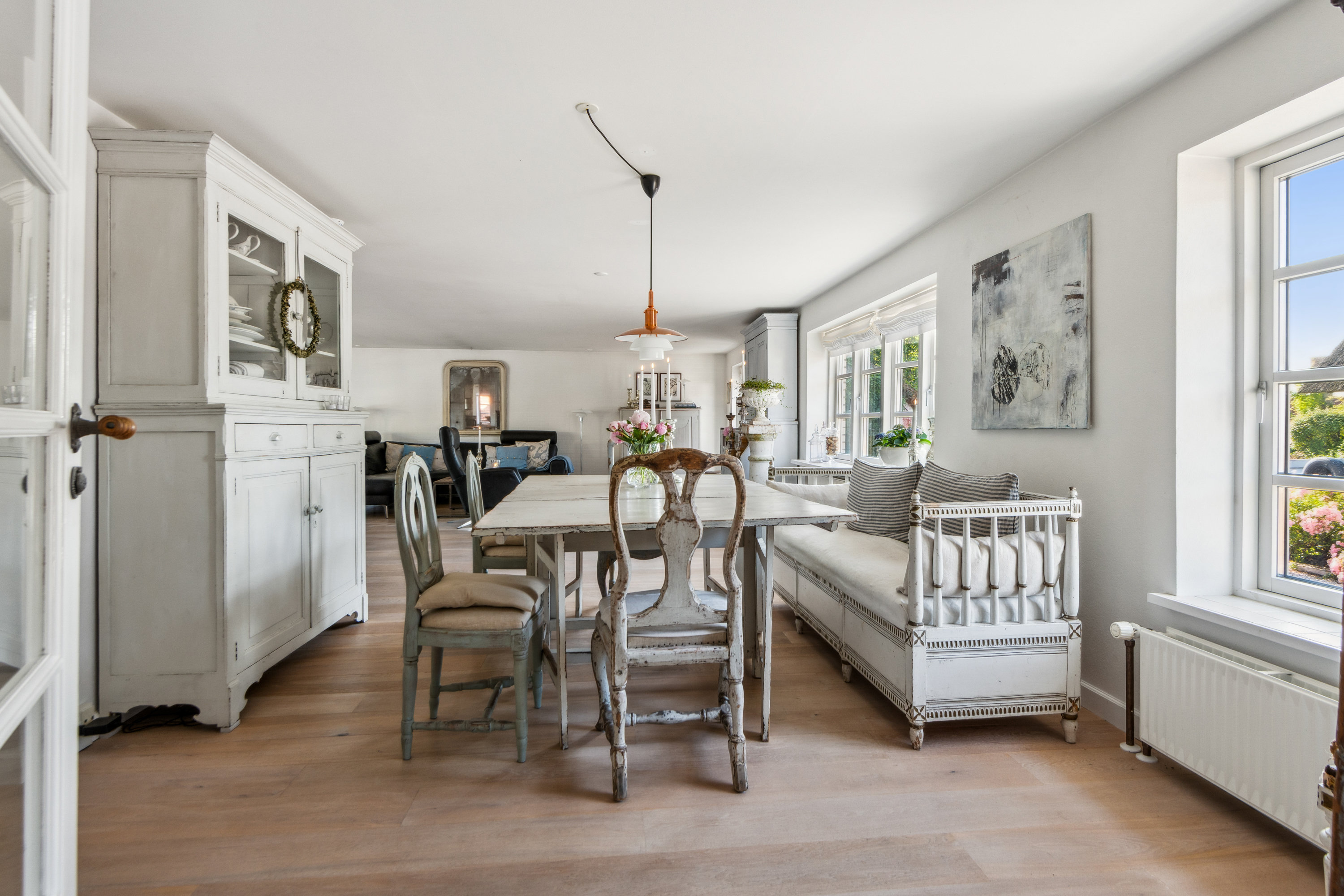 Fremhævet stue billede i fuldskærmstilstand. Billede af Skipperstræde 7, Sebbersund, 9240 Nibe