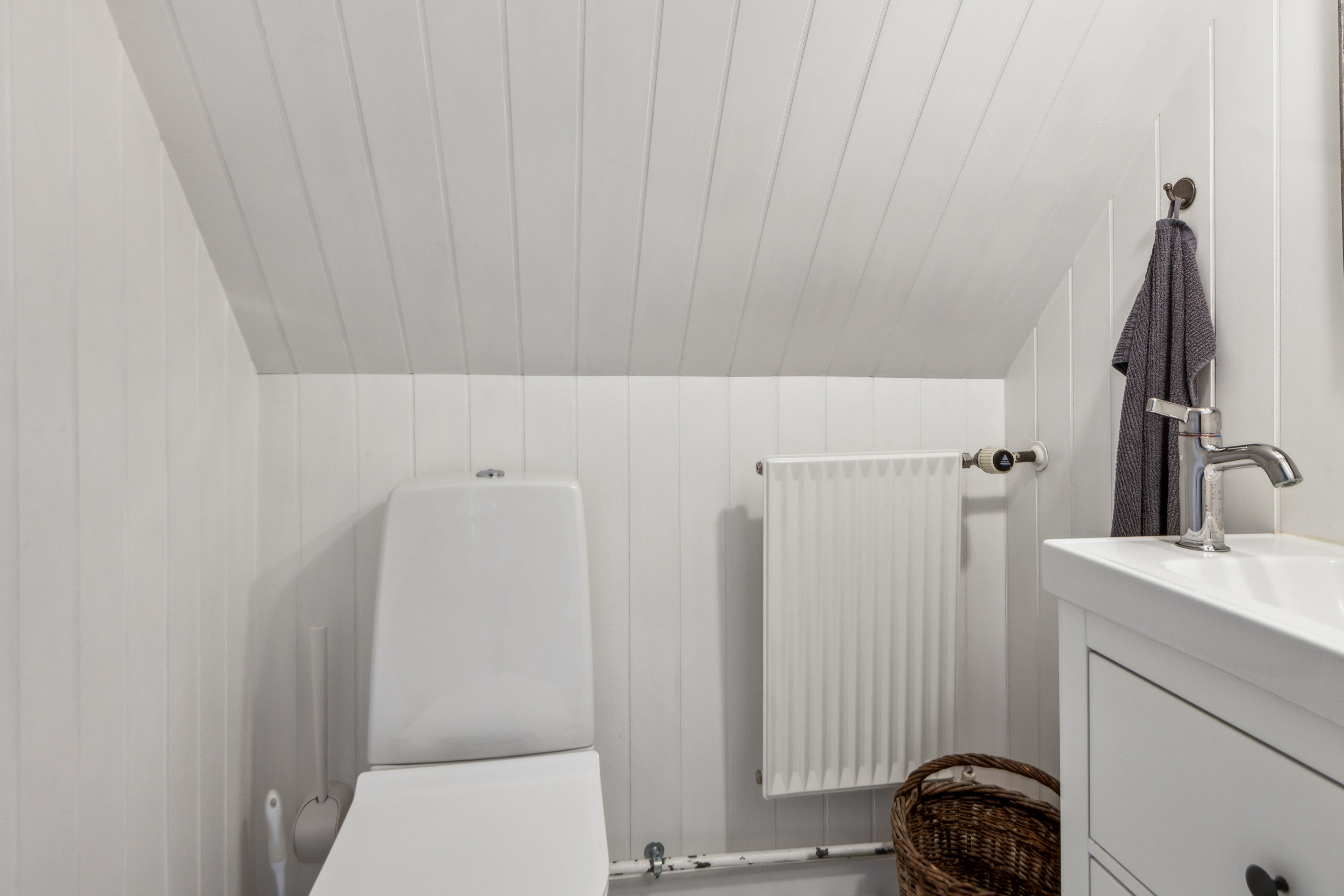 Fremhævet badeværelse billede i fuldskærmstilstand. Billede af Skipperstræde 7, Sebbersund, 9240 Nibe