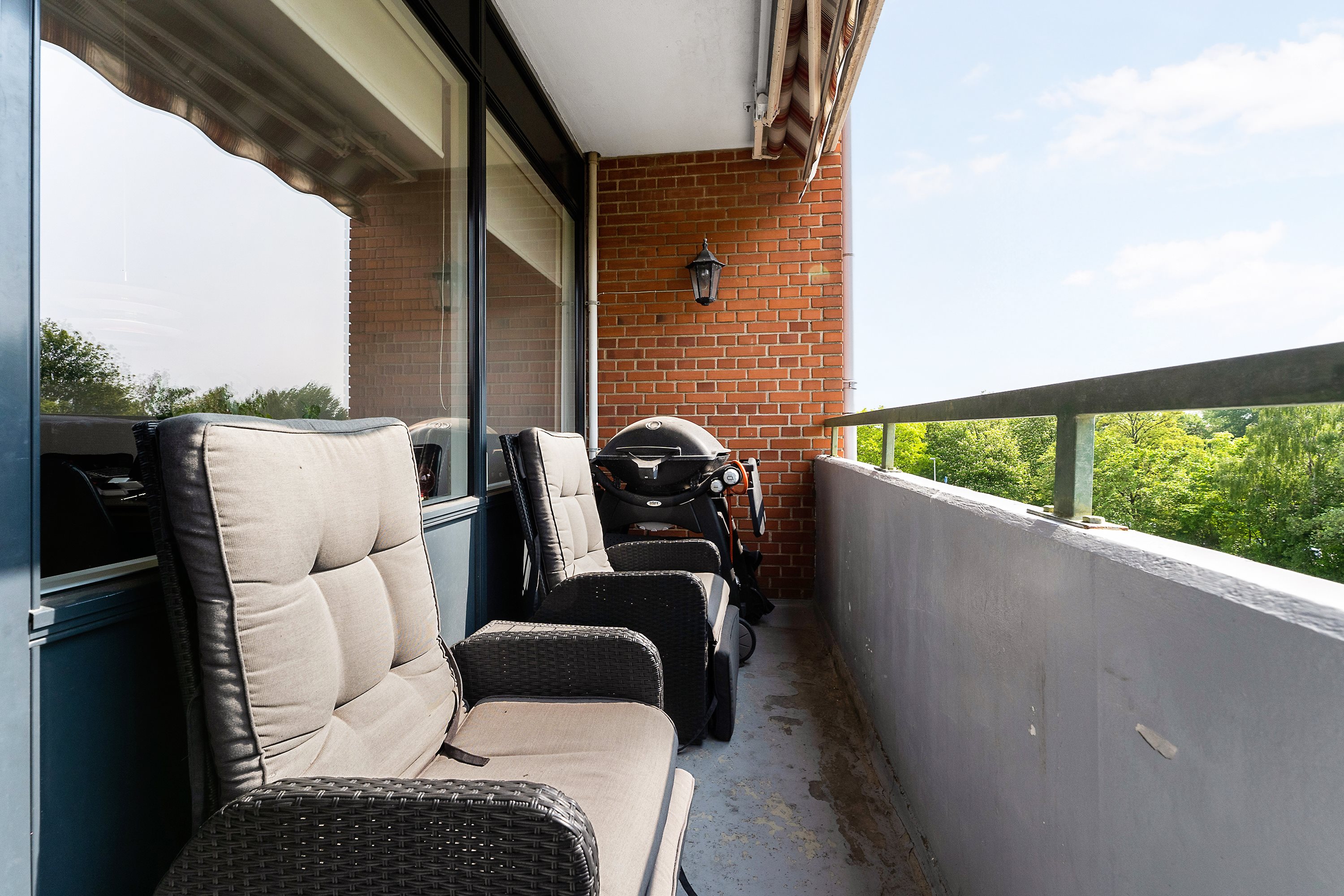 Fremhævet altan billede i fuldskærmstilstand. Billede af Løvenholmvej 4C, 1. tv., 8930 Randers NØ