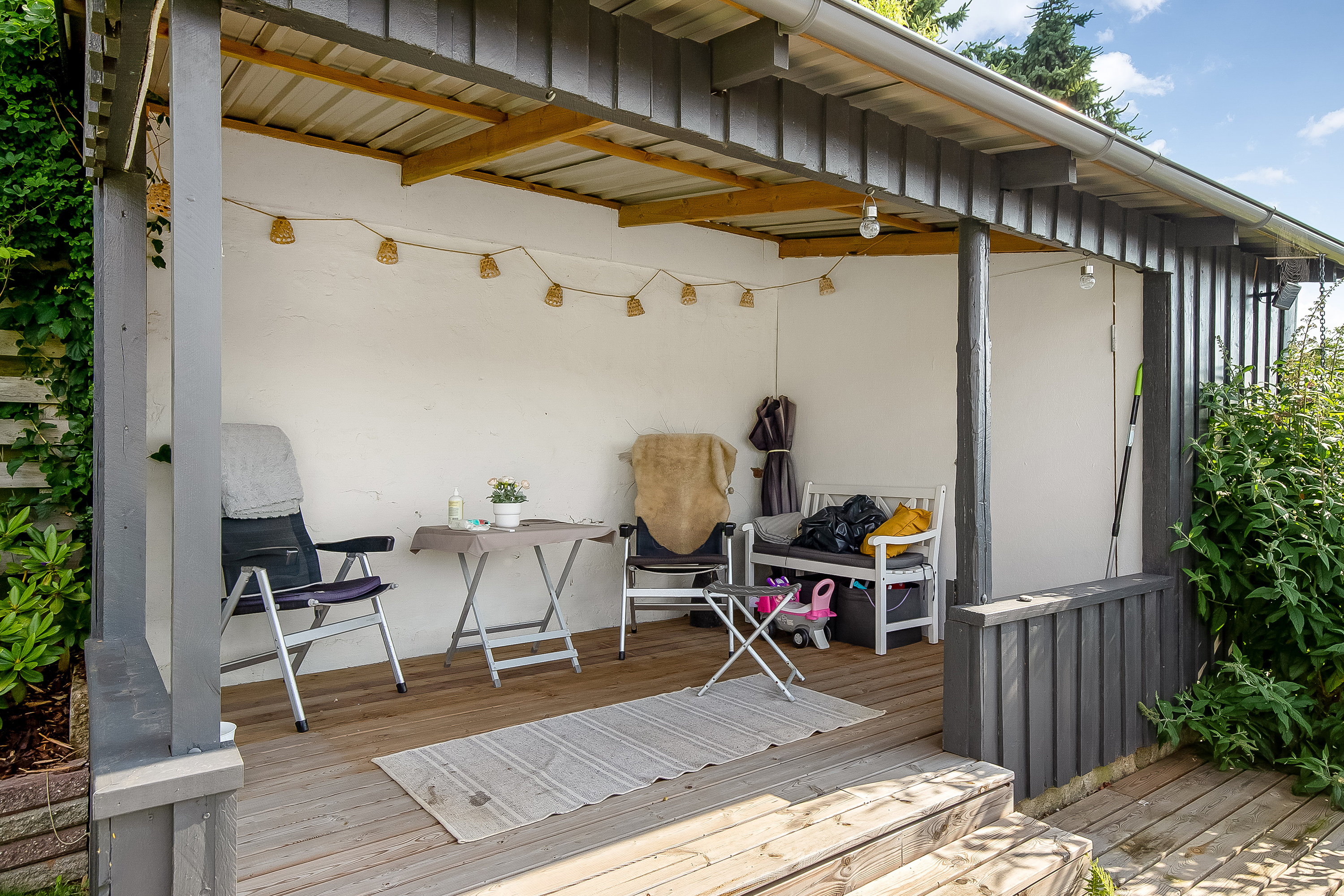 Fremhævet terrasse billede i fuldskærmstilstand. Billede af Seest Bakke 34, 1., 6000 Kolding