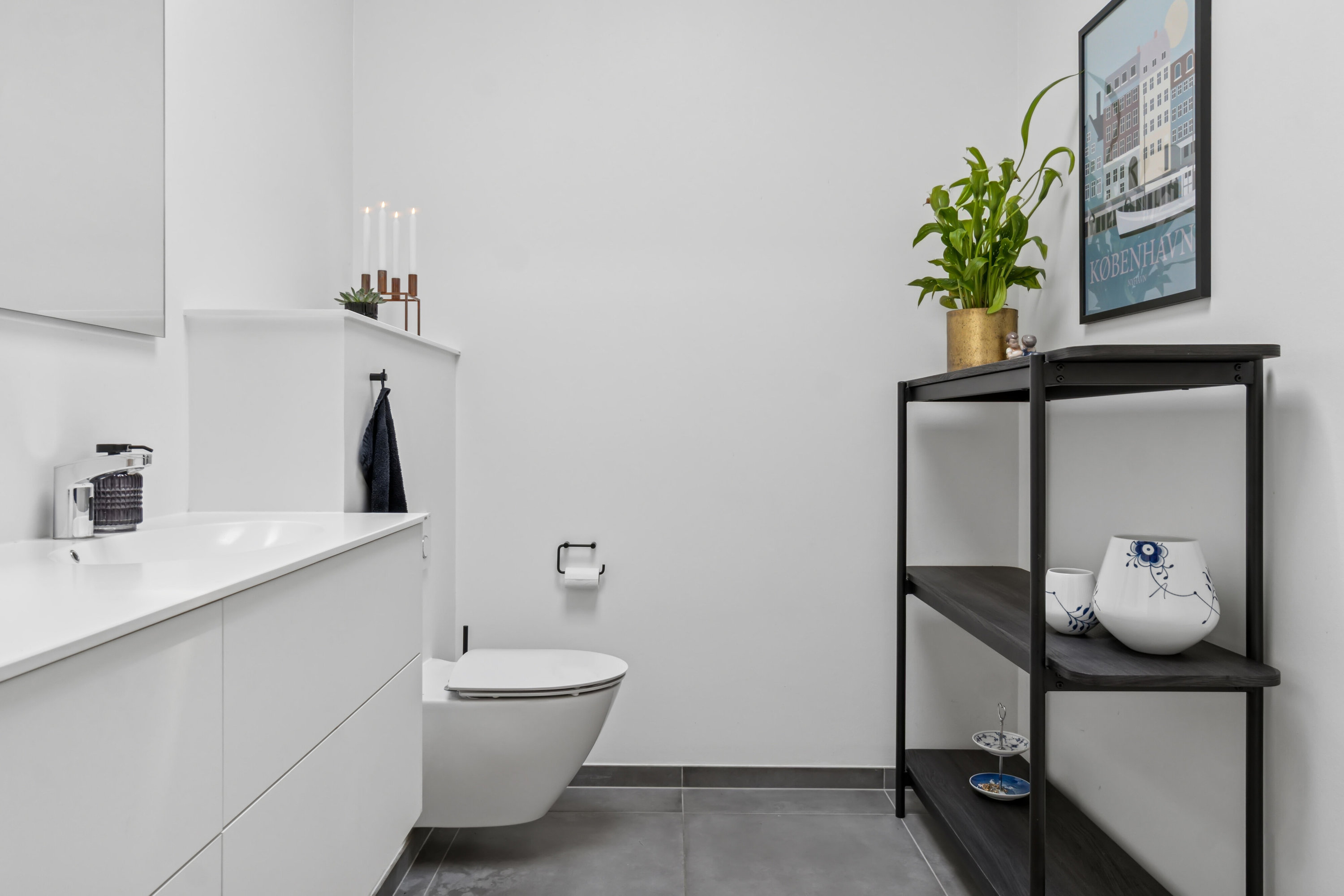 Fremhævet badeværelse billede i fuldskærmstilstand. Billede af Stjernebakken 85, 4200 Slagelse