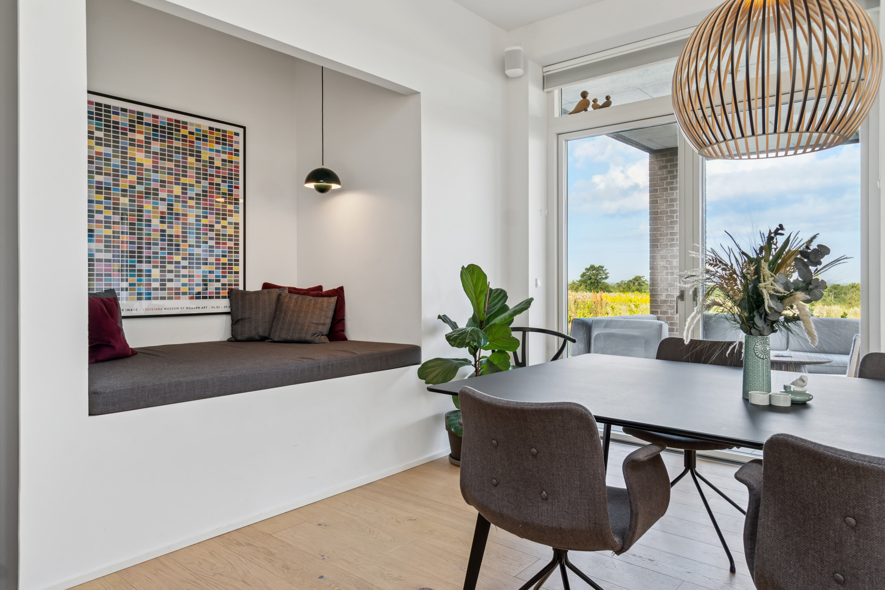 Fremhævet spisestue billede i fuldskærmstilstand. Billede af Stjernebakken 85, 4200 Slagelse