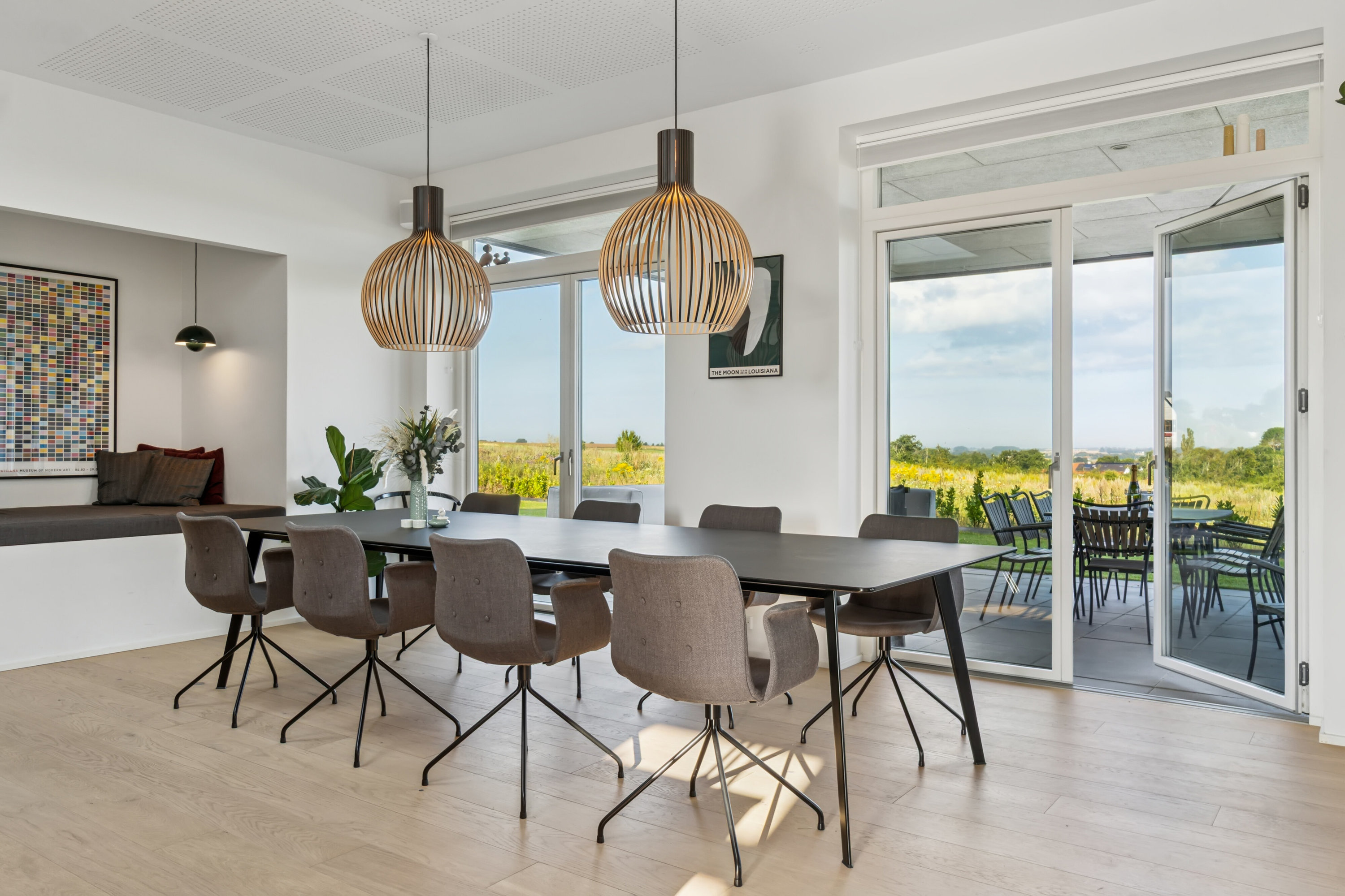 Fremhævet spisestue billede i fuldskærmstilstand. Billede af Stjernebakken 85, 4200 Slagelse