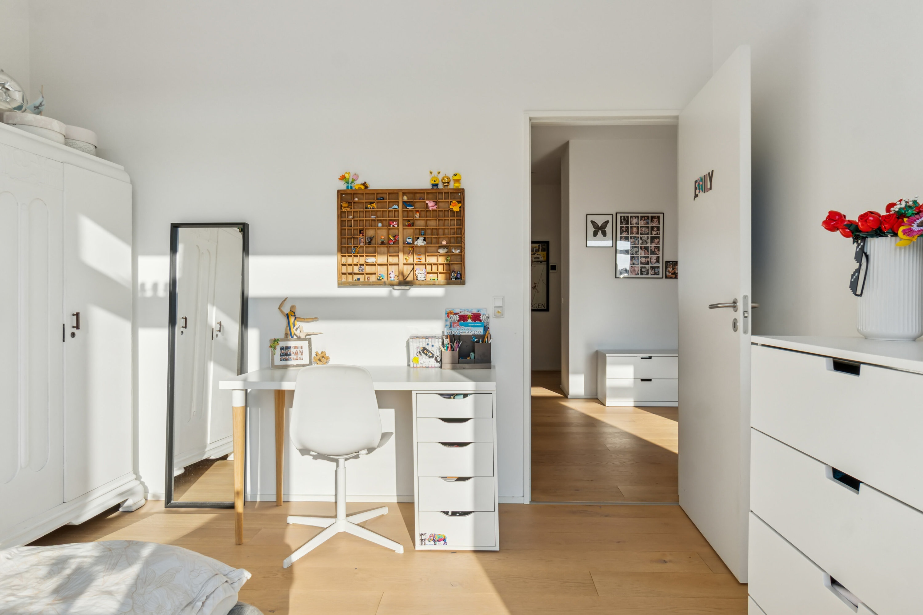 Fremhævet soveværelse billede i fuldskærmstilstand. Billede af Stjernebakken 85, 4200 Slagelse