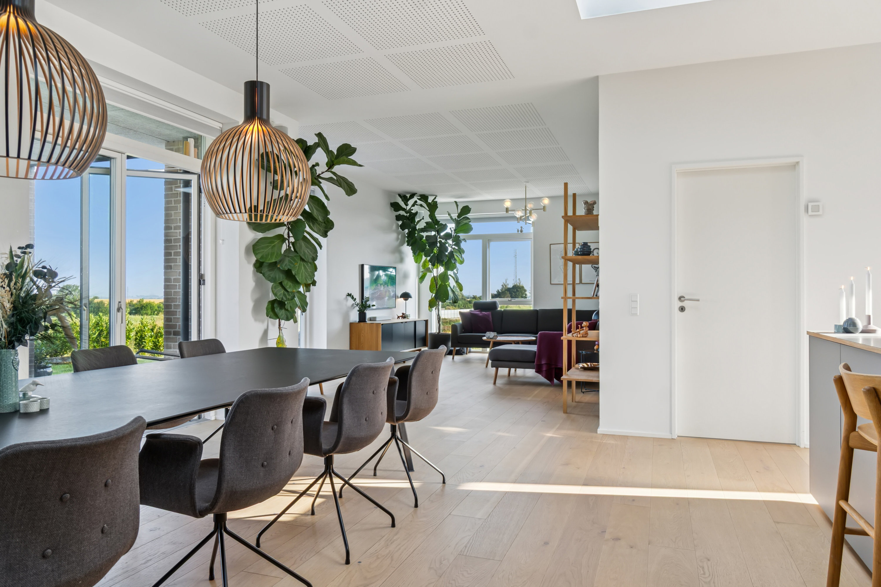 Fremhævet spisestue billede i fuldskærmstilstand. Billede af Stjernebakken 85, 4200 Slagelse