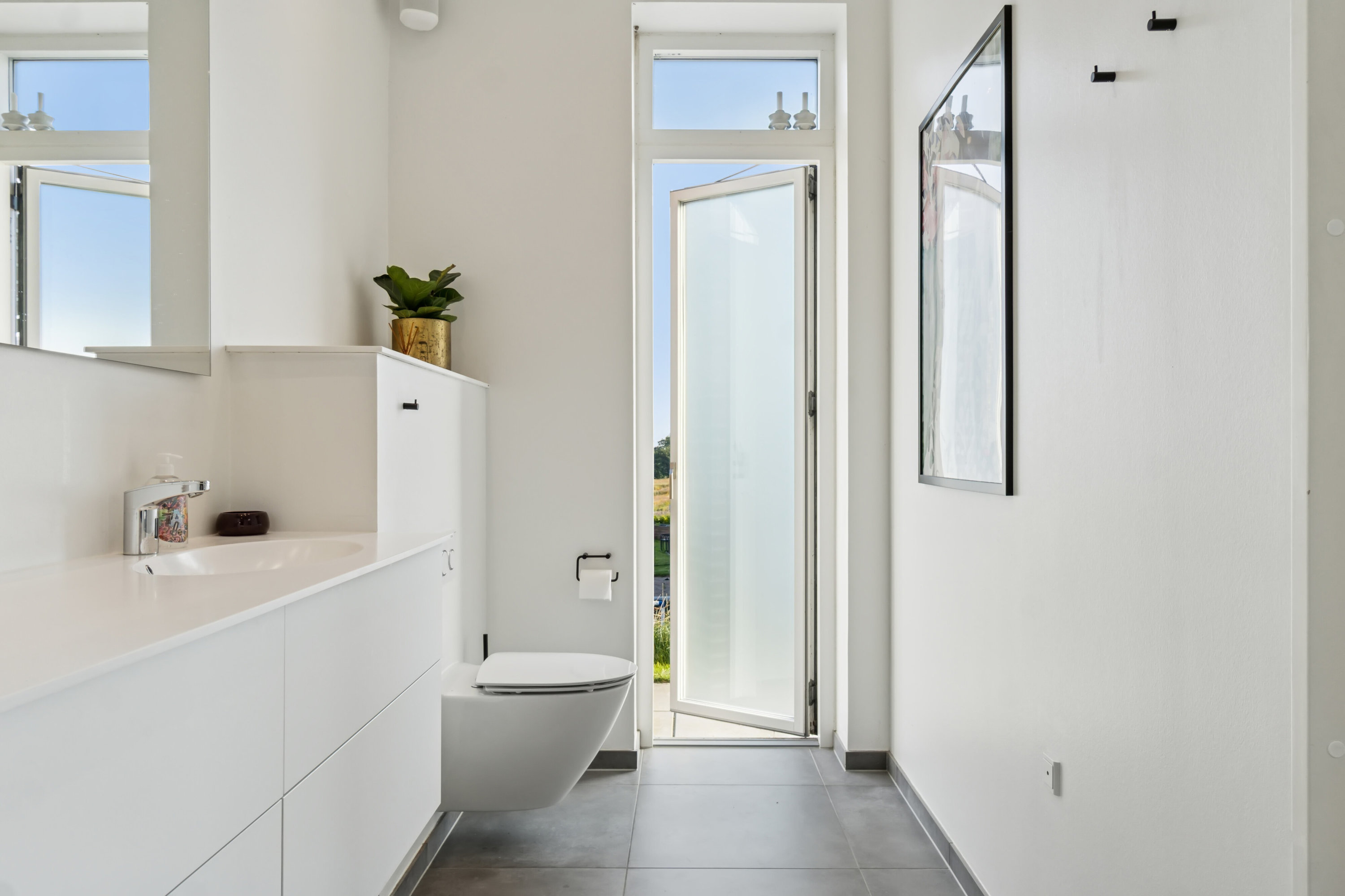 Fremhævet badeværelse billede i fuldskærmstilstand. Billede af Stjernebakken 85, 4200 Slagelse